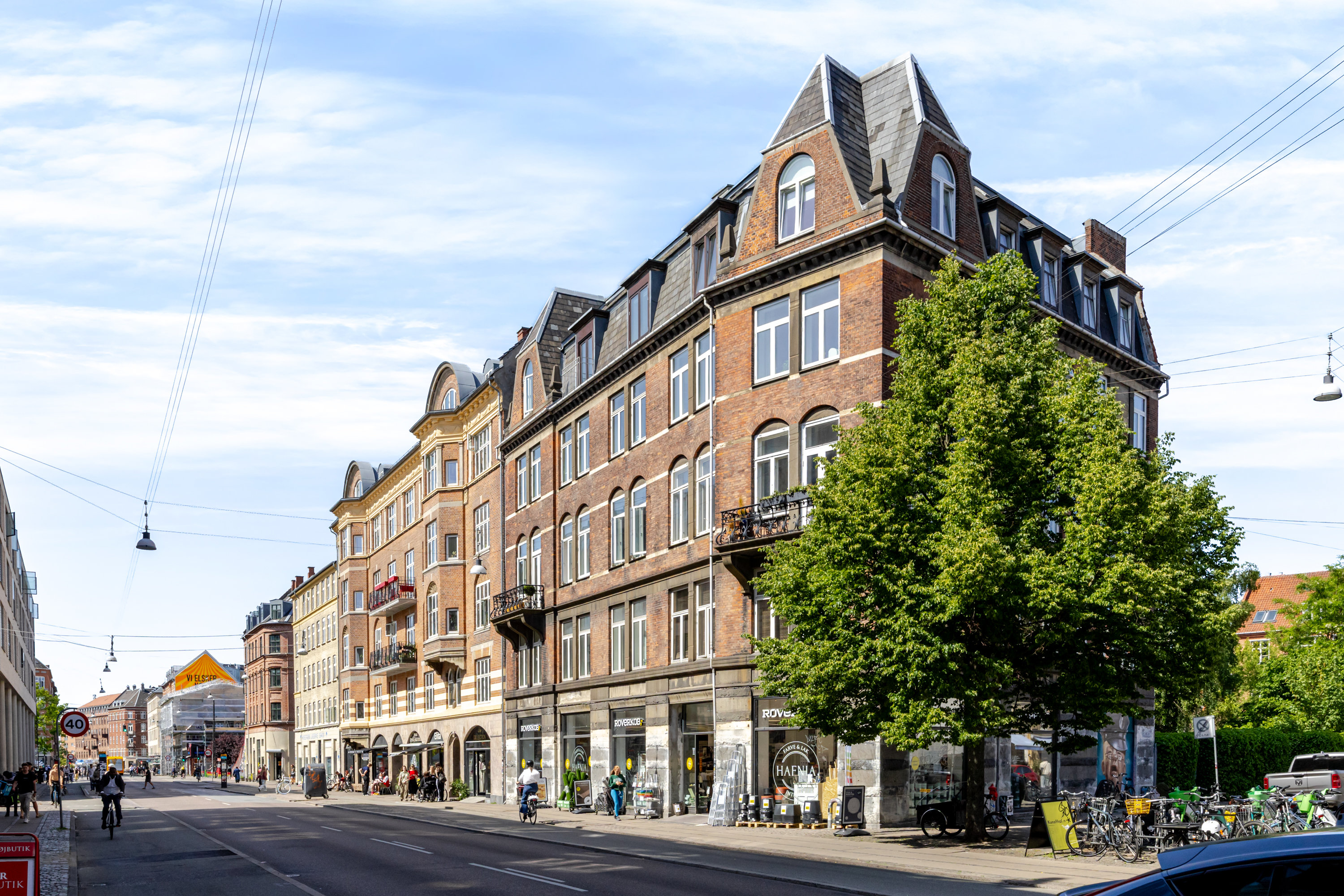 Fremhævet andet billede i fuldskærmstilstand. Billede af Baldersgade 1, 3. tv., 2200 København N