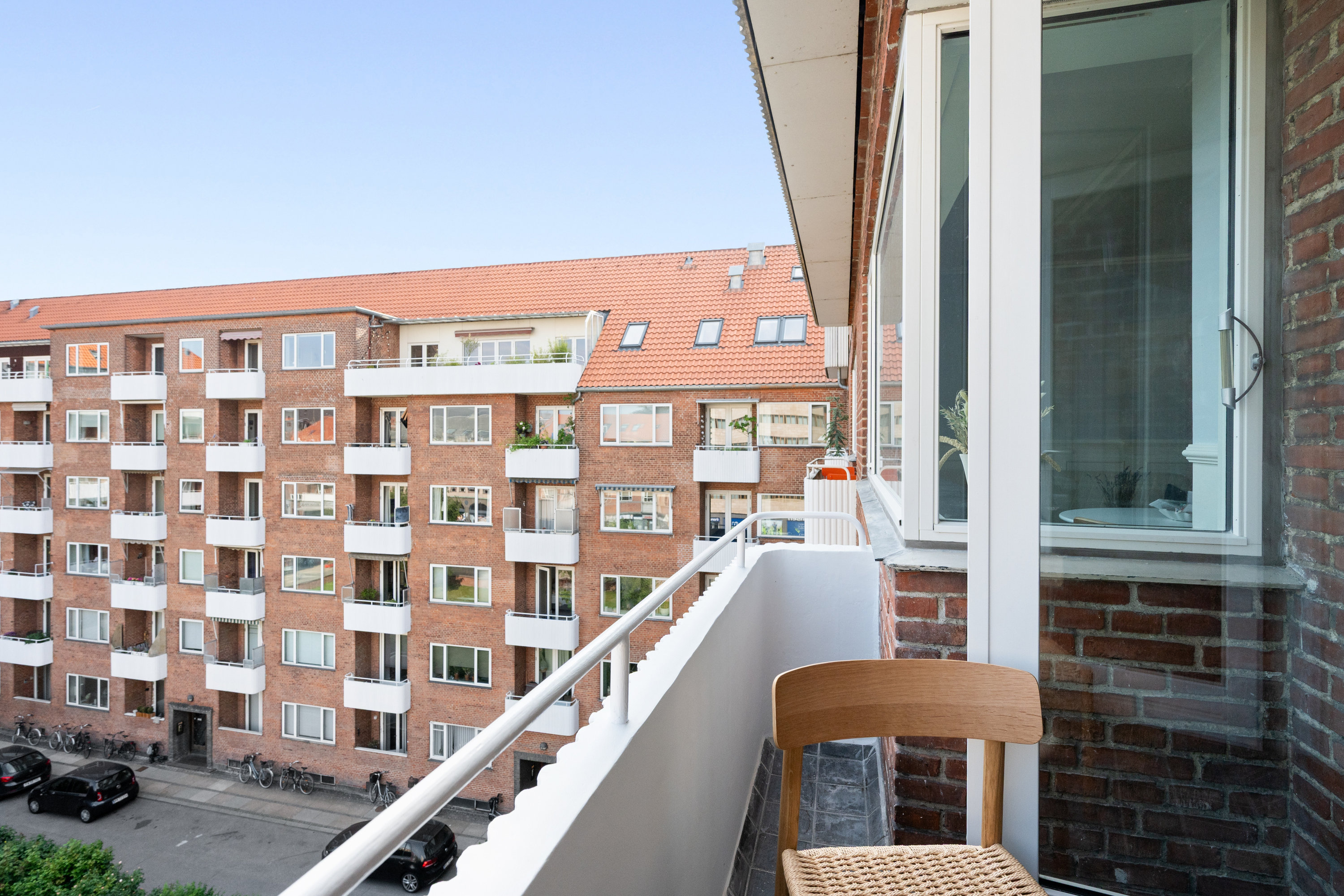 Fremhævet altan billede i fuldskærmstilstand. Billede af Østerbrogade 204, 4. th., 2100 København Ø