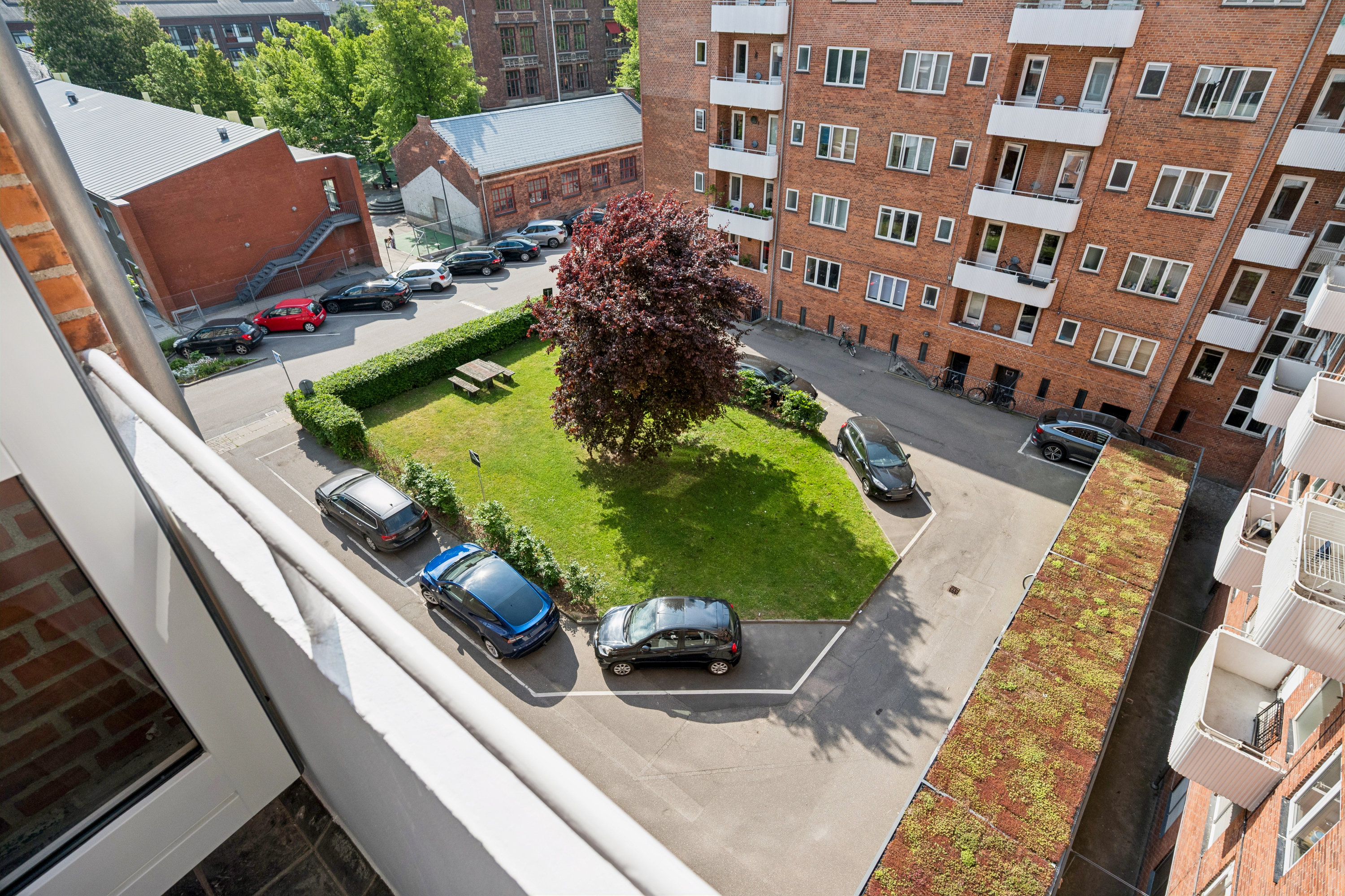 Fremhævet altan billede i fuldskærmstilstand. Billede af Østerbrogade 204, 4. th., 2100 København Ø