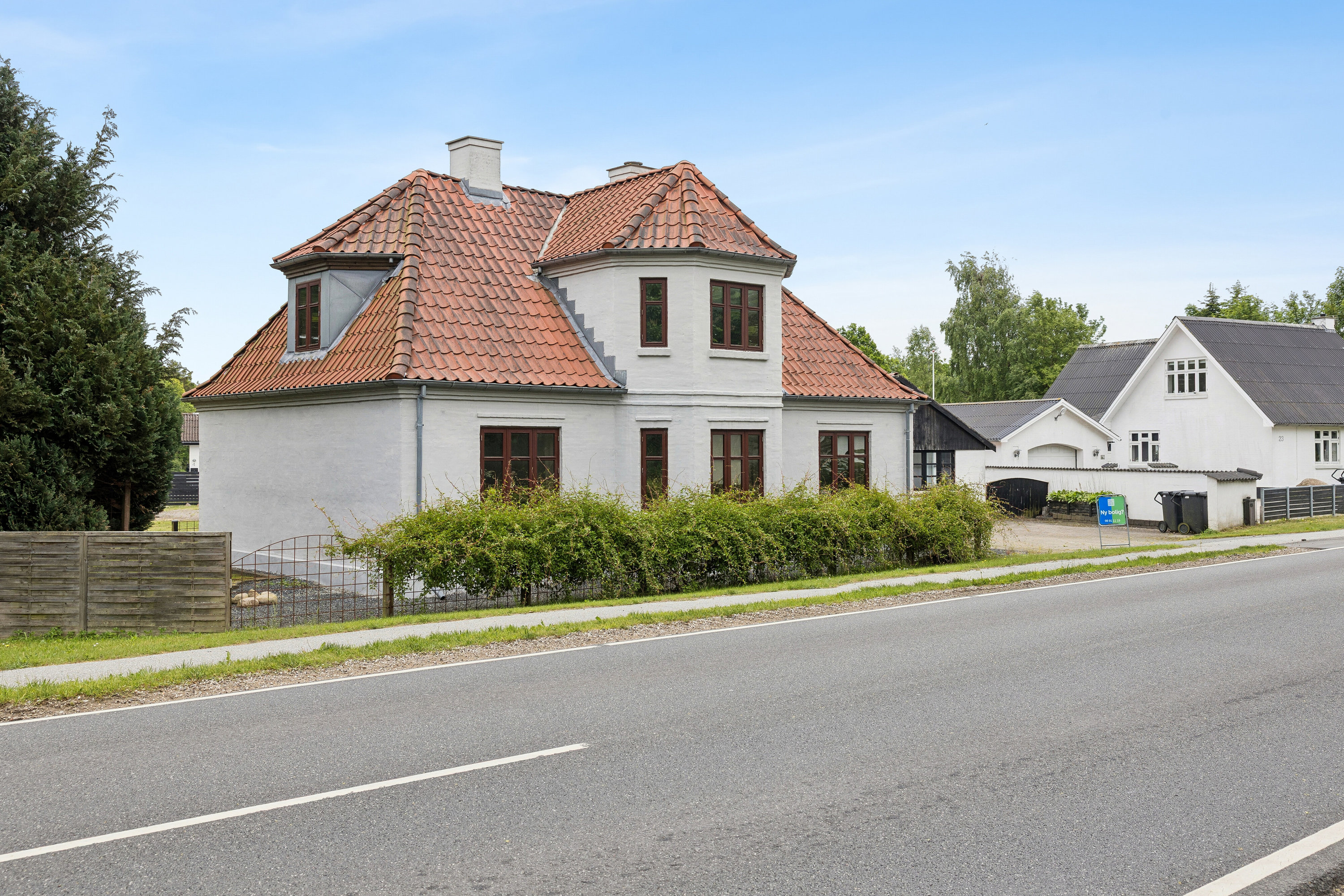 Fremhævet set fra vejen billede i fuldskærmstilstand. Billede af Sdr Bindslevvej 21, 9881 Bindslev