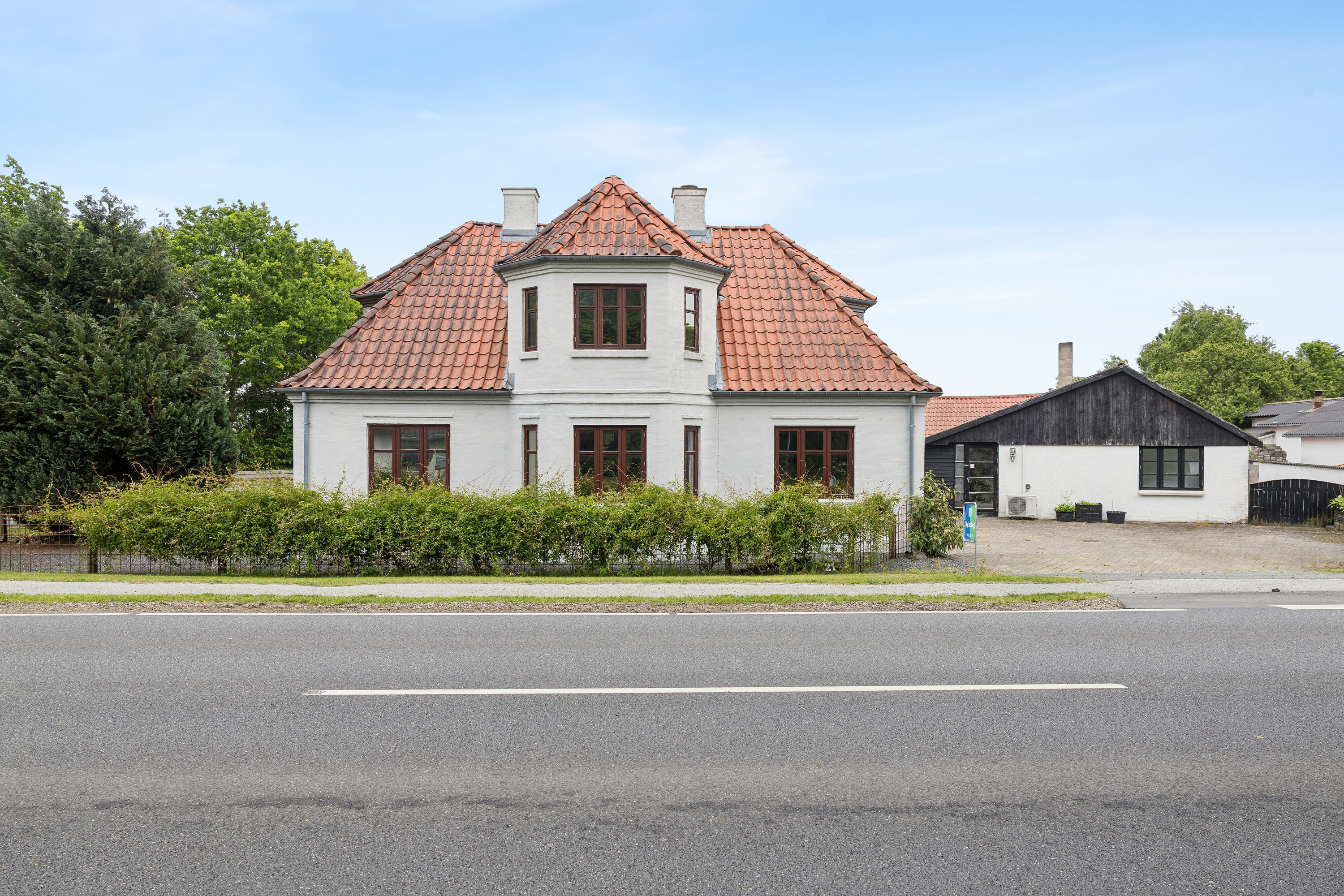 Fremhævet set fra vejen billede i fuldskærmstilstand. Billede af Sdr Bindslevvej 21, 9881 Bindslev