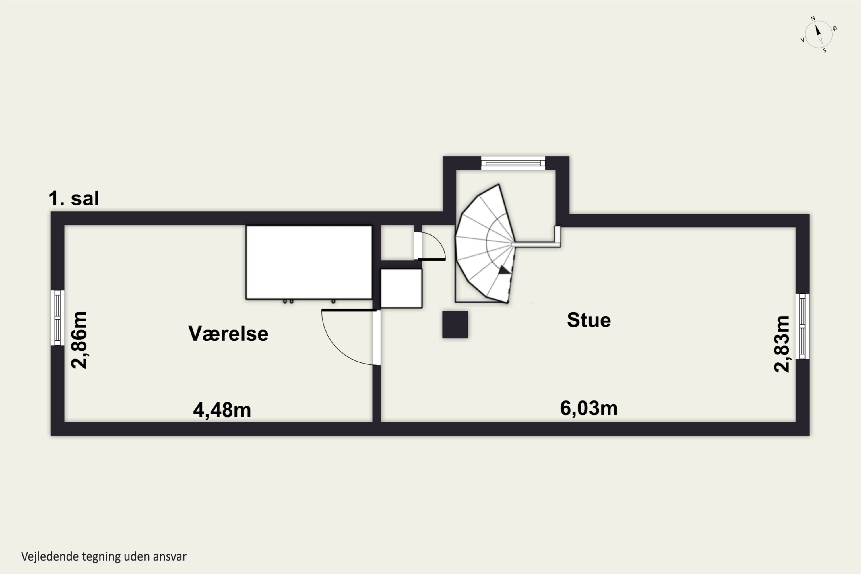 Plantegninger billede af Smedevej 5, Kyndeløse, 4070 Kirke Hyllinge