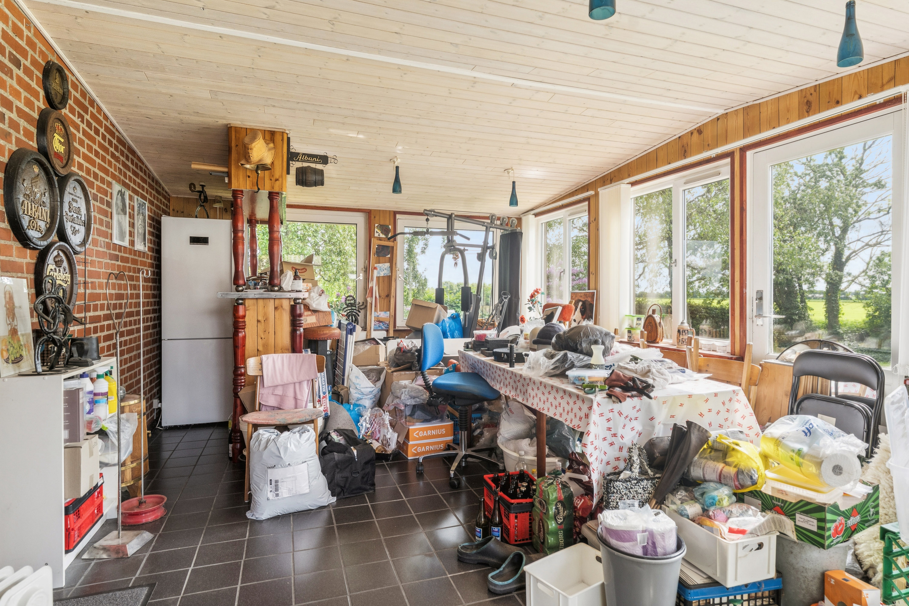 Fremhævet stue billede i fuldskærmstilstand. Billede af Korreborgvej 28, 8850 Bjerringbro