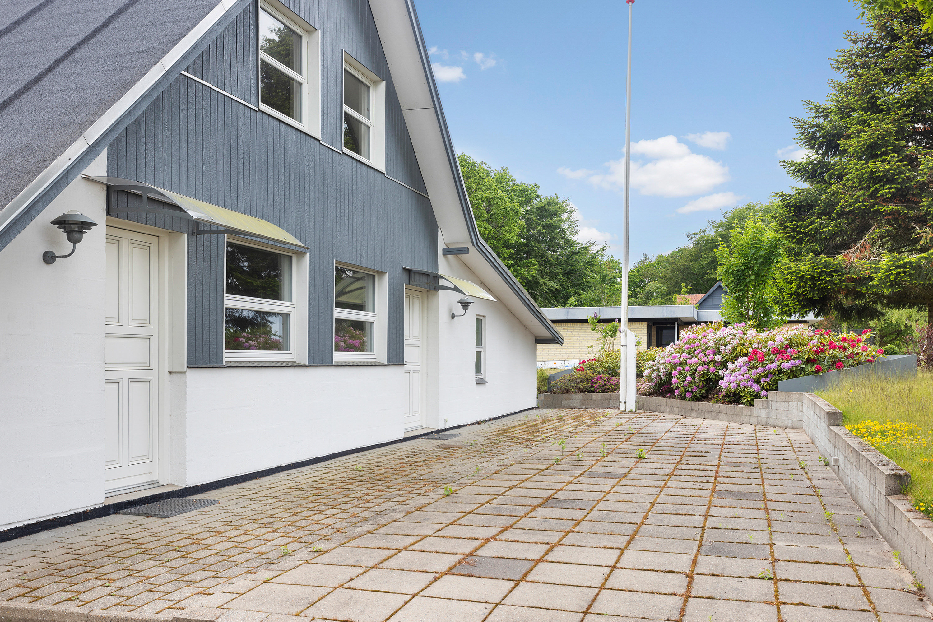 Fremhævet terrasse billede i fuldskærmstilstand. Billede af Søndermarksvej 34, 9300 Sæby