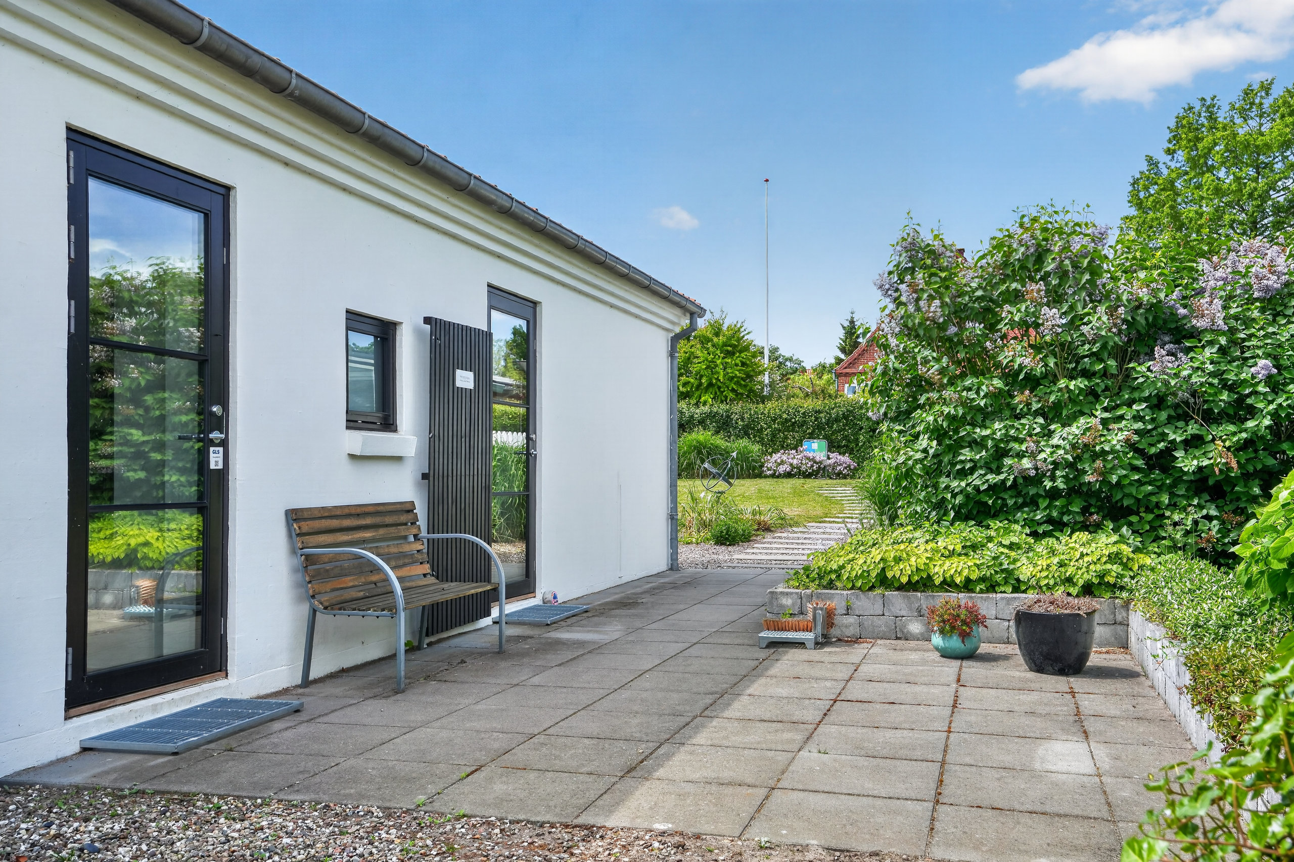Fremhævet terrasse billede i fuldskærmstilstand. Billede af Dr Schadsvej 11, 4500 Nykøbing Sj