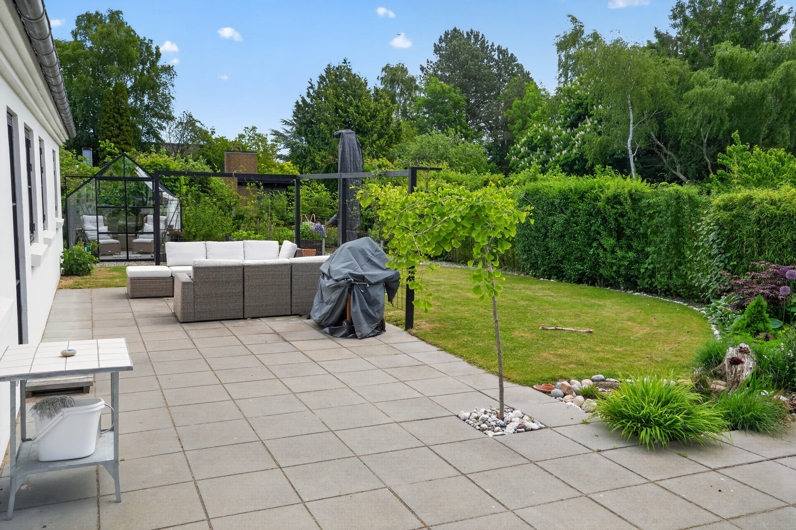 Fremhævet terrasse billede i fuldskærmstilstand. Billede af Dr Schadsvej 11, 4500 Nykøbing Sj