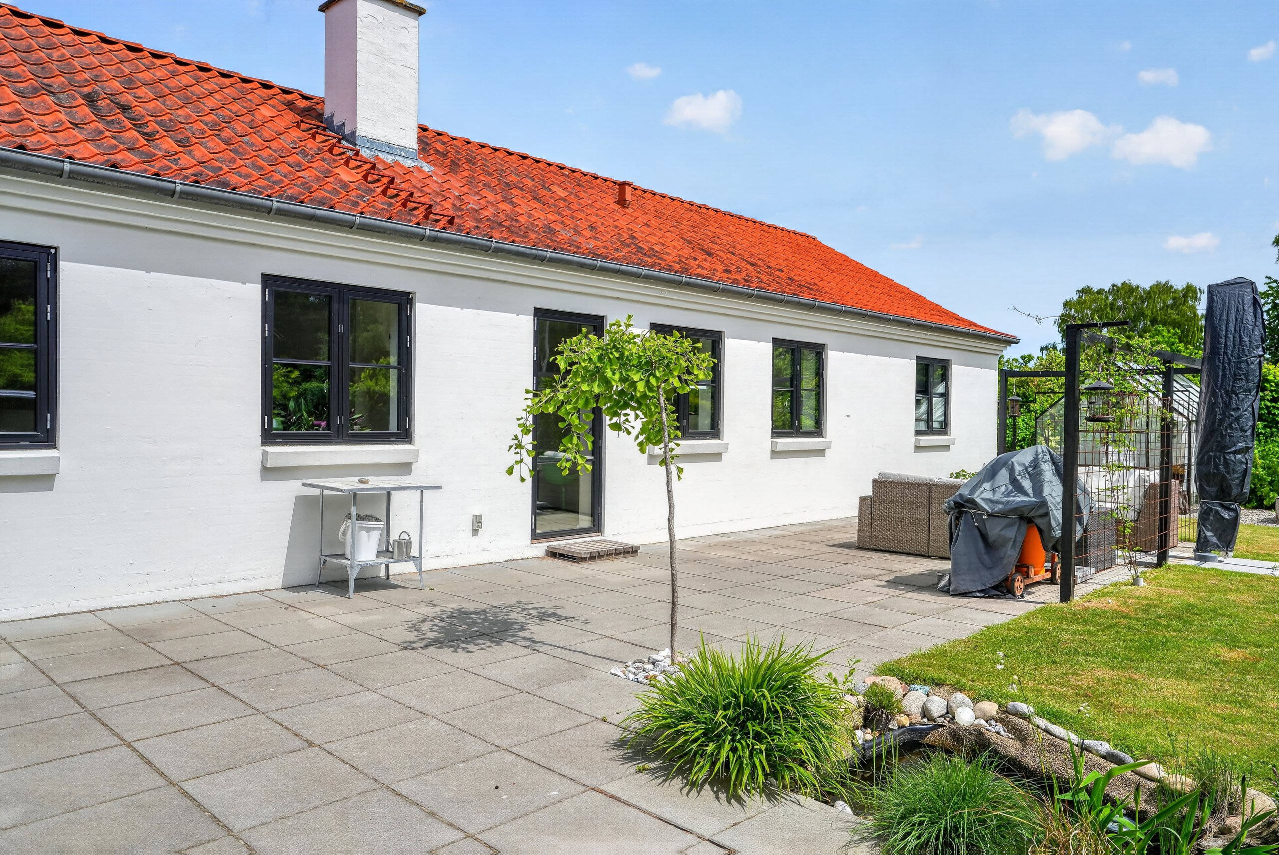 Fremhævet terrasse billede i fuldskærmstilstand. Billede af Dr Schadsvej 11, 4500 Nykøbing Sj