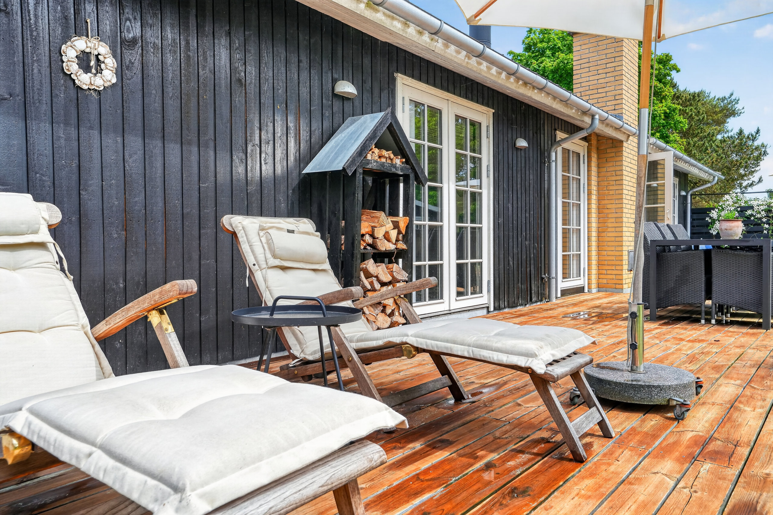 Fremhævet terrasse billede i fuldskærmstilstand. Billede af Kirchheinersvej 58, 4500 Nykøbing Sj