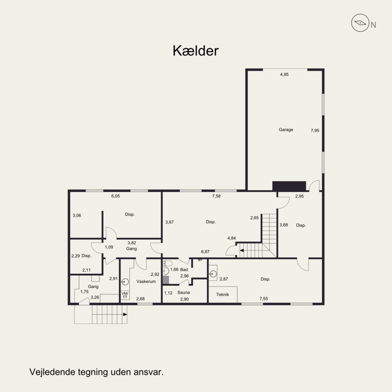 Plantegninger billede af Kløvertoften 12, Felsted, 6200 Aabenraa