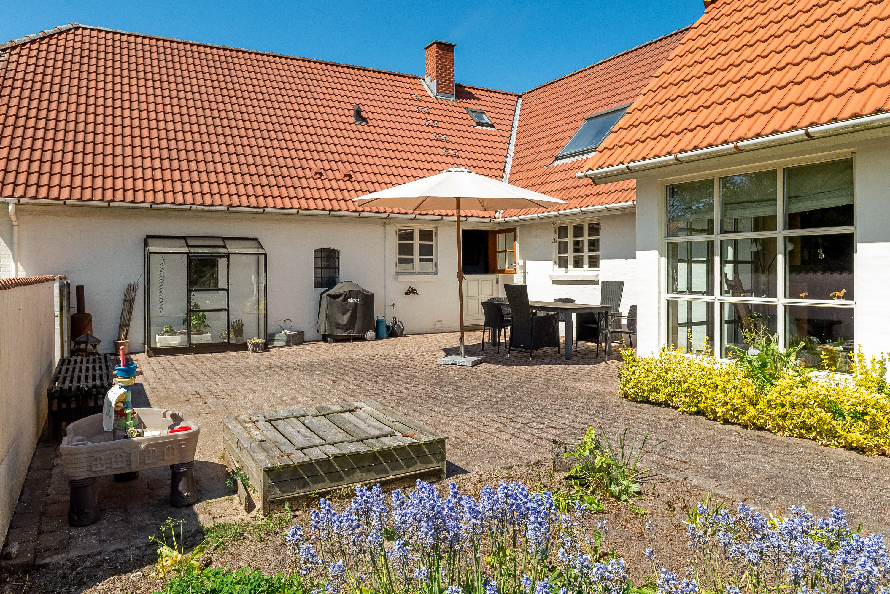 Fremhævet terrasse billede i fuldskærmstilstand. Billede af Sejbjerg 58, Nørre Nissum, 7620 Lemvig