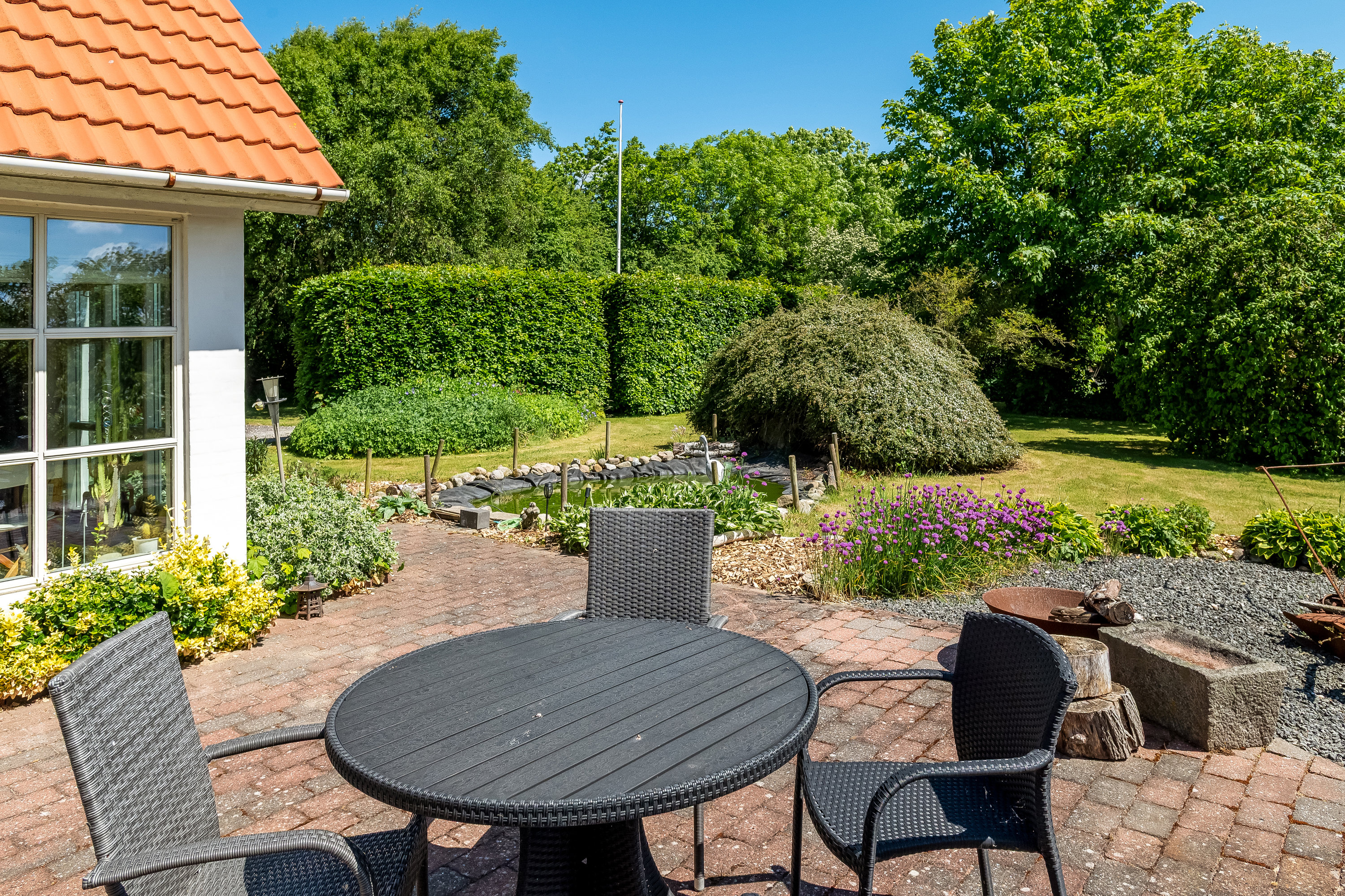 Fremhævet terrasse billede i fuldskærmstilstand. Billede af Sejbjerg 58, Nørre Nissum, 7620 Lemvig