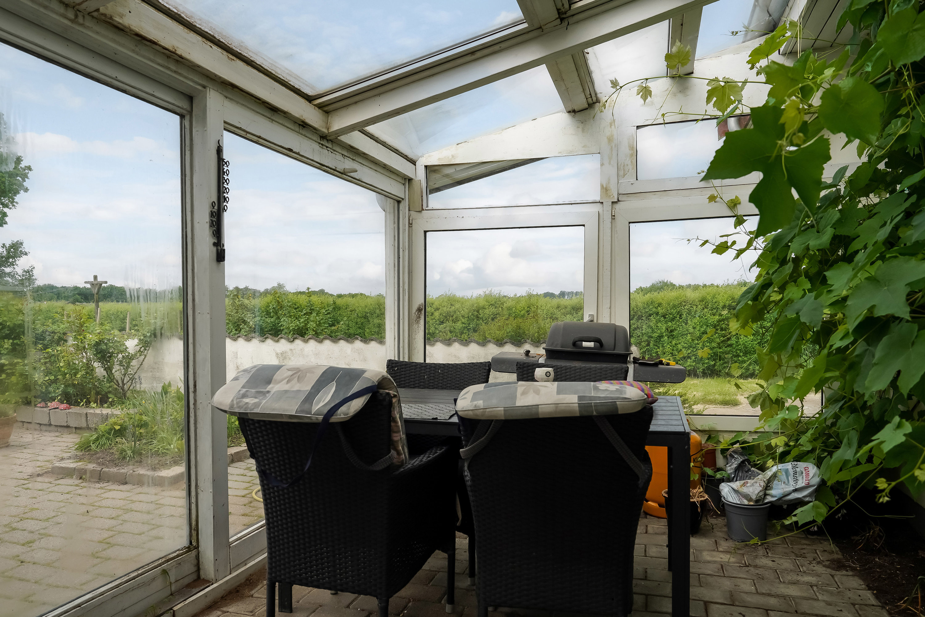 Fremhævet terrasse billede i fuldskærmstilstand. Billede af Agervej 7, Sandvad, 7300 Jelling