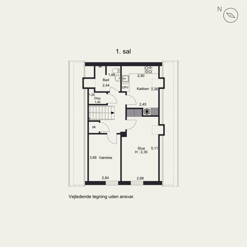 Plantegninger billede af Vejlby Ringvej 32, Risvangen, 8200 Aarhus N