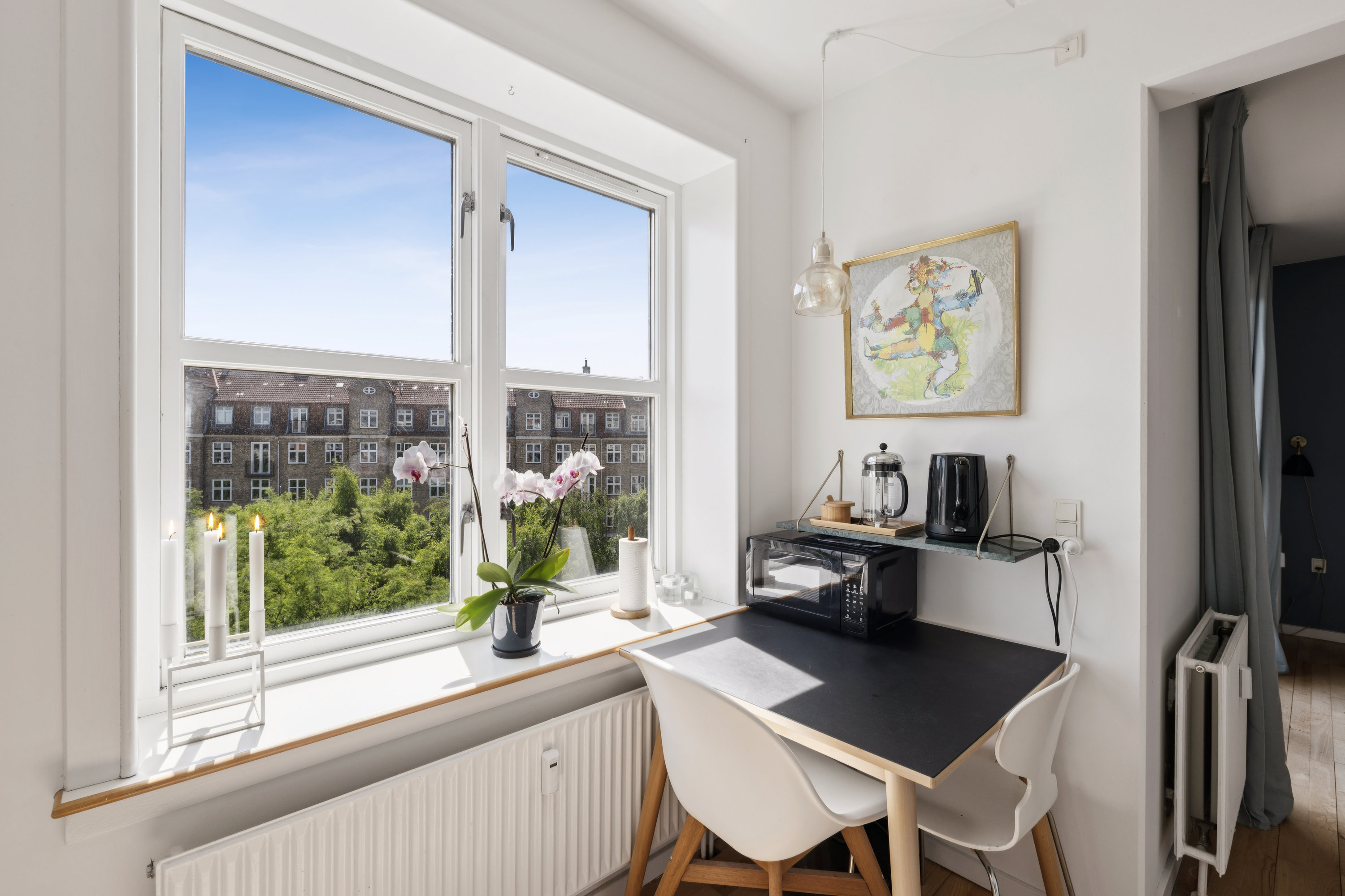 Fremhævet stue billede i fuldskærmstilstand. Billede af Nygårdsvej 51B, 4. tv., 2100 København Ø
