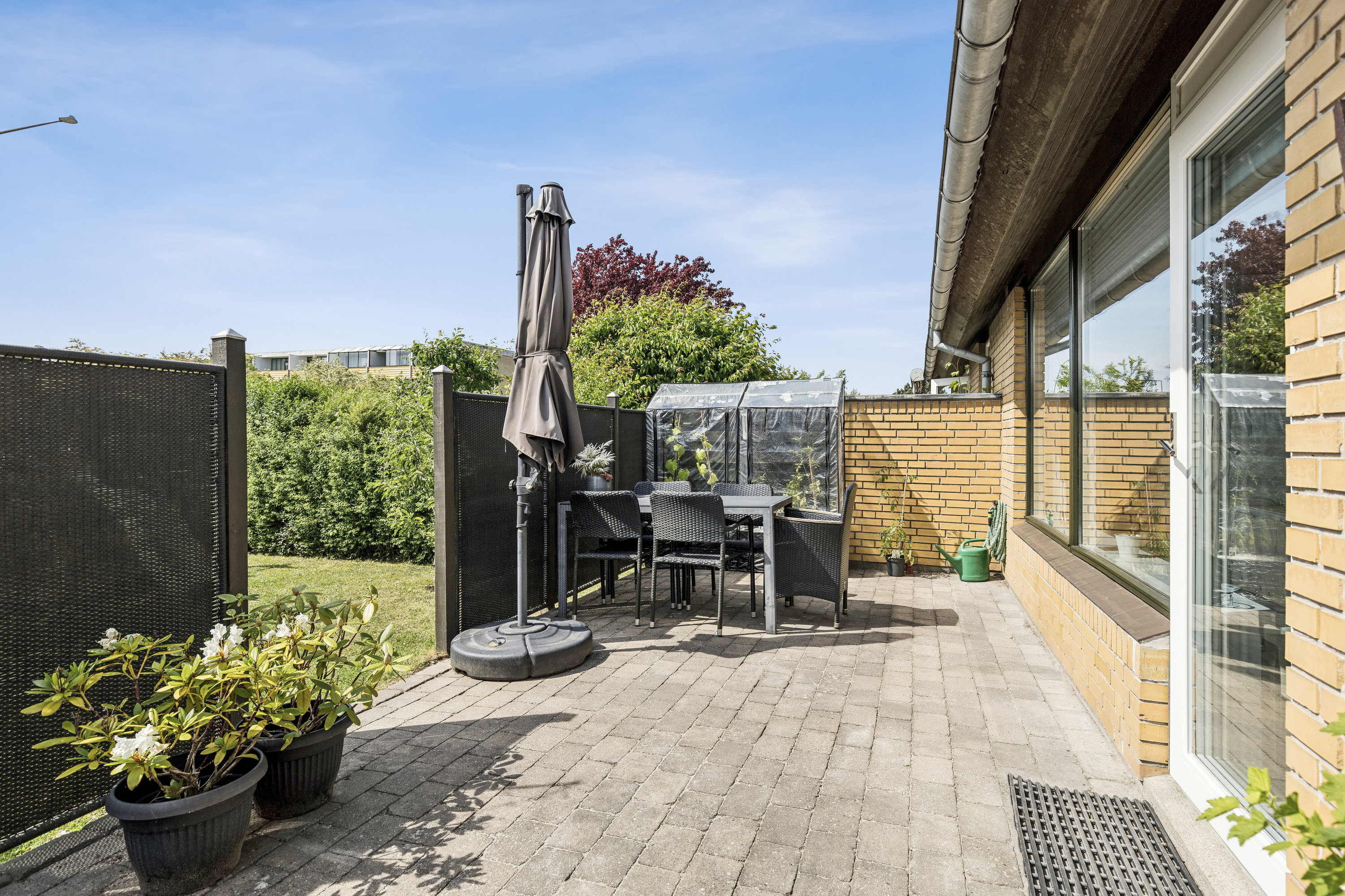 Fremhævet terrasse billede i fuldskærmstilstand. Billede af Askepotvej 22, 4200 Slagelse