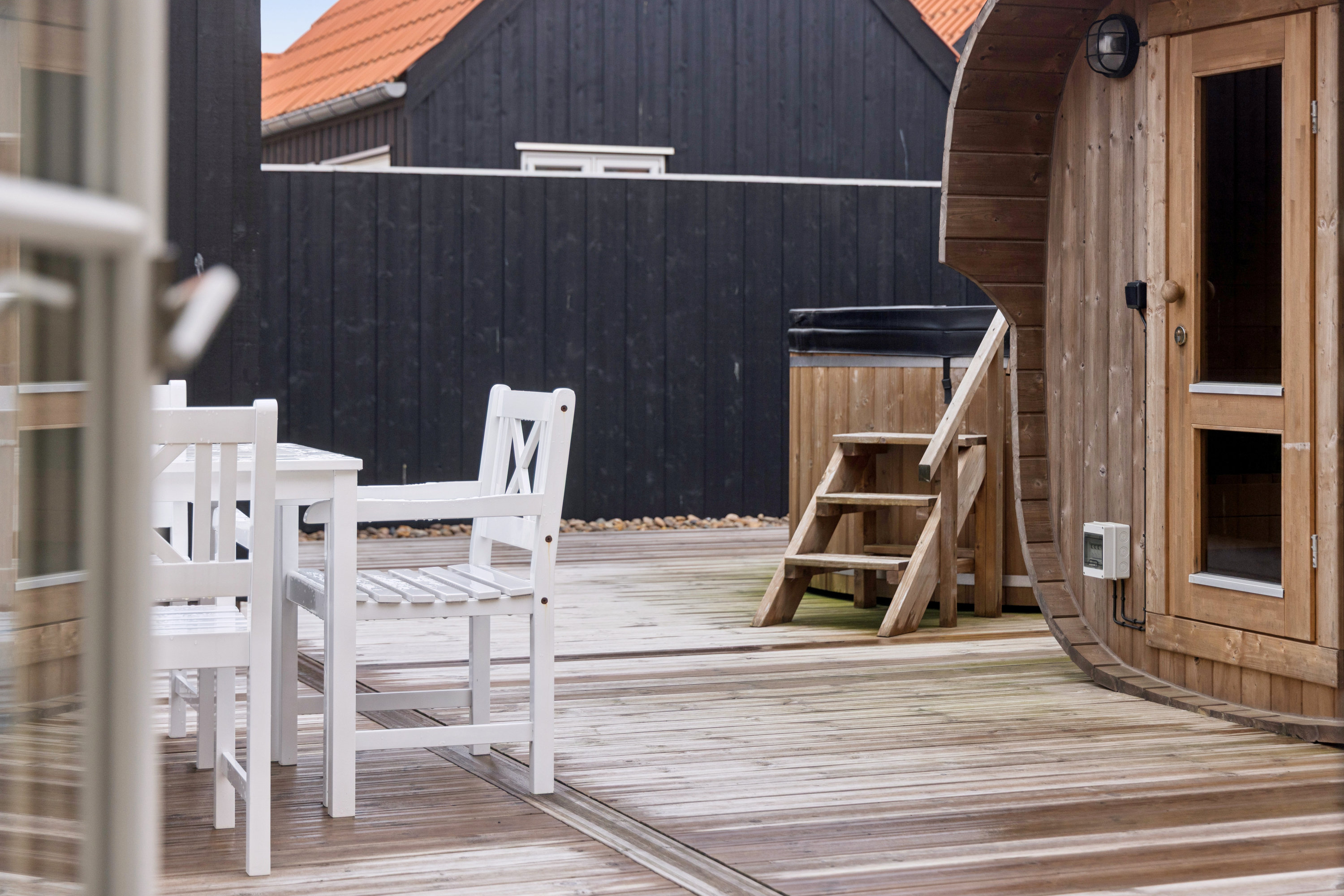 Fremhævet terrasse billede i fuldskærmstilstand. Billede af Lille Skagen 31, 9990 Skagen