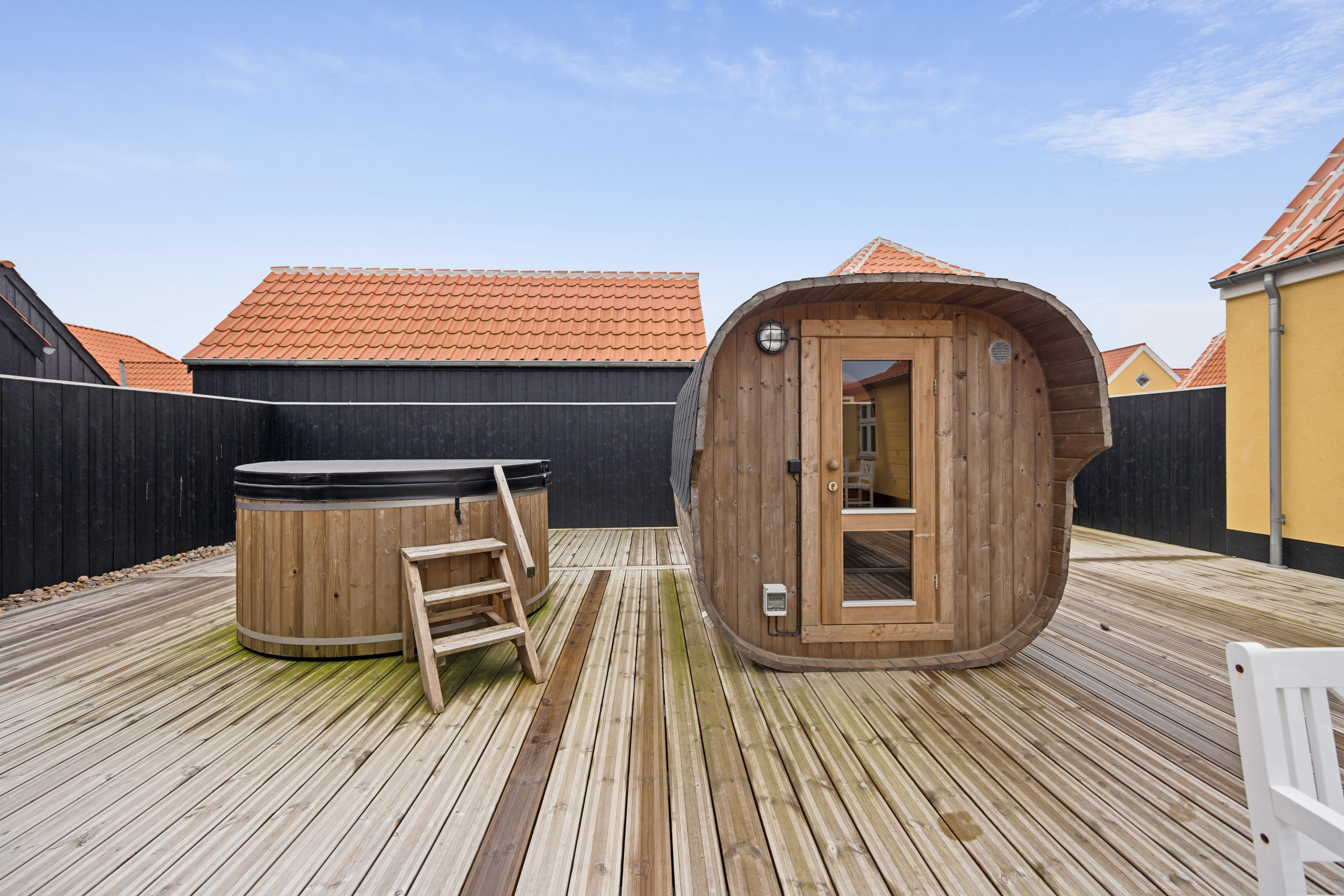 Fremhævet terrasse billede i fuldskærmstilstand. Billede af Lille Skagen 31, 9990 Skagen