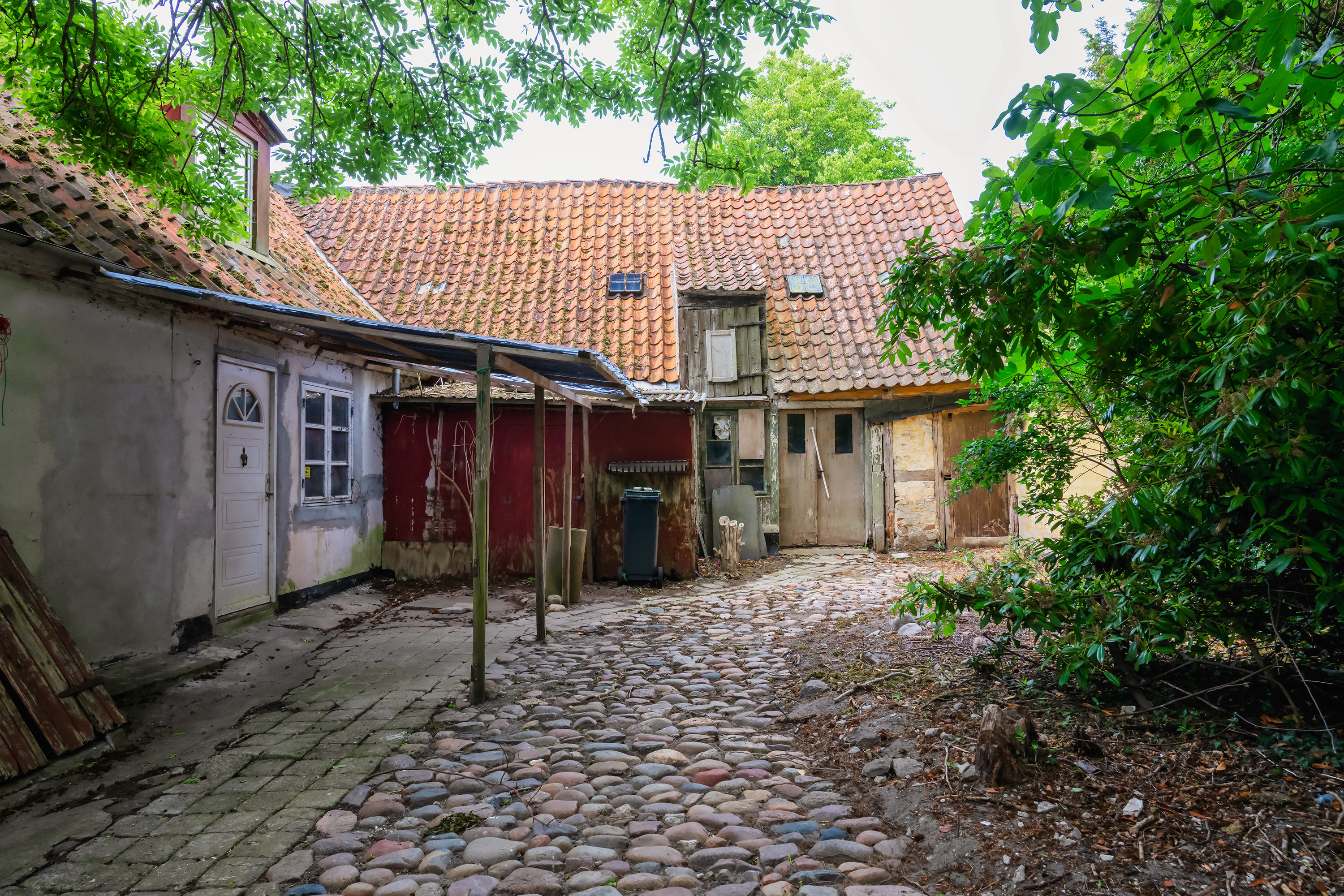 Fremhævet baggård billede i fuldskærmstilstand. Billede af Møllegade 5, 4850 Stubbekøbing