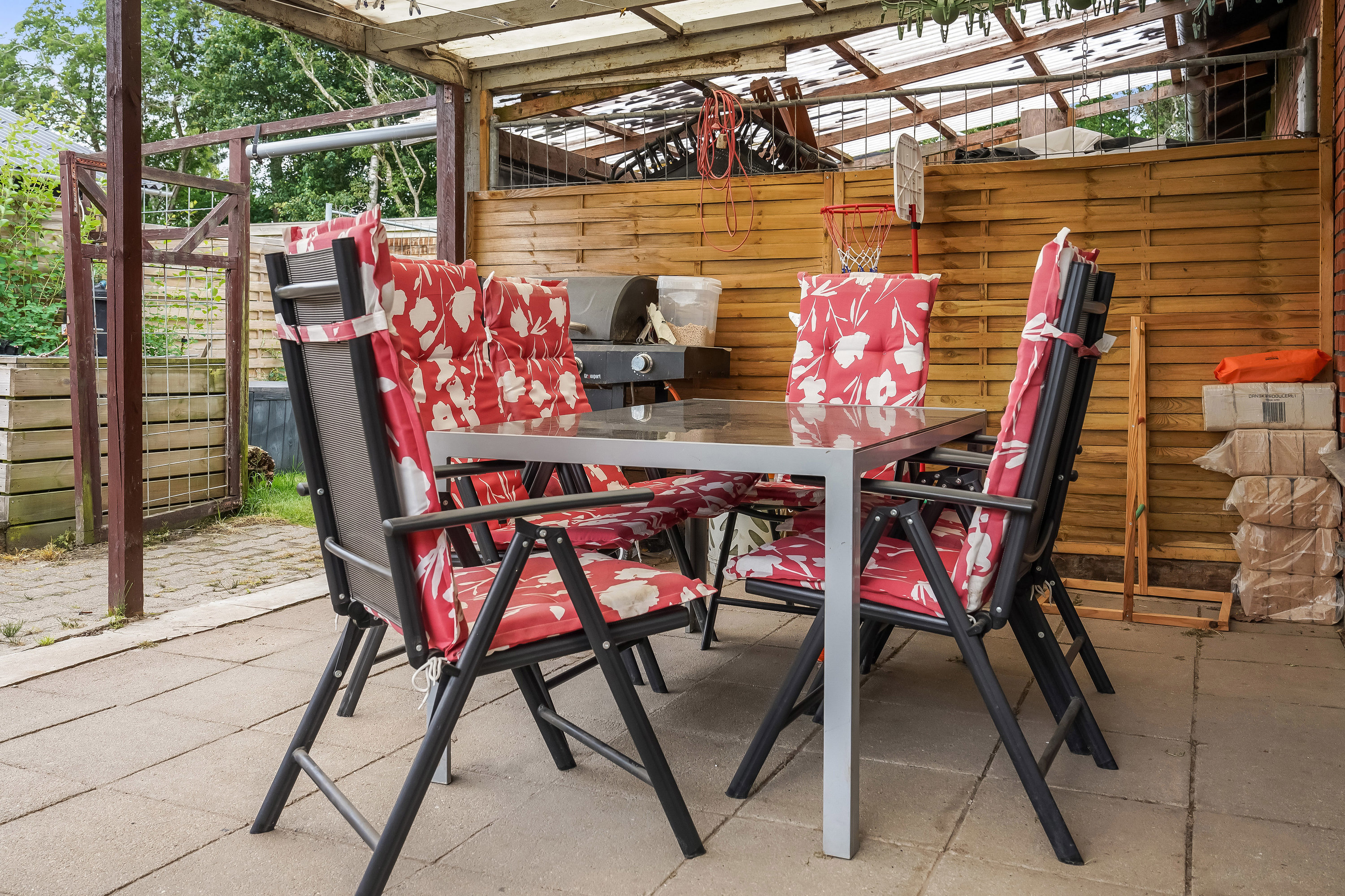 Fremhævet terrasse billede i fuldskærmstilstand. Billede af Engkrogen 5, Årslev, 5792 Årslev