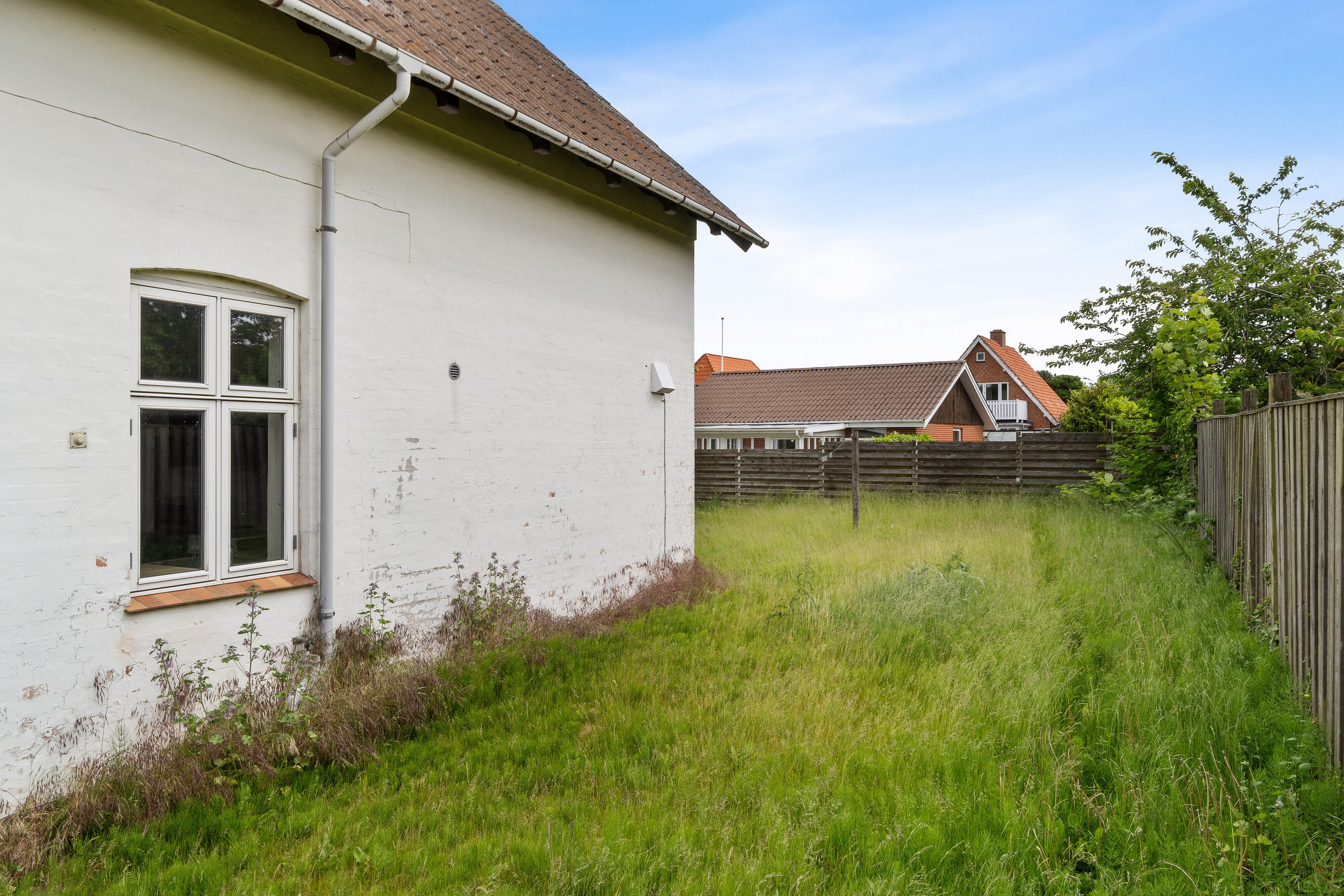Fremhævet set fra haven billede i fuldskærmstilstand. Billede af Nygade 67, 1., 4690 Haslev