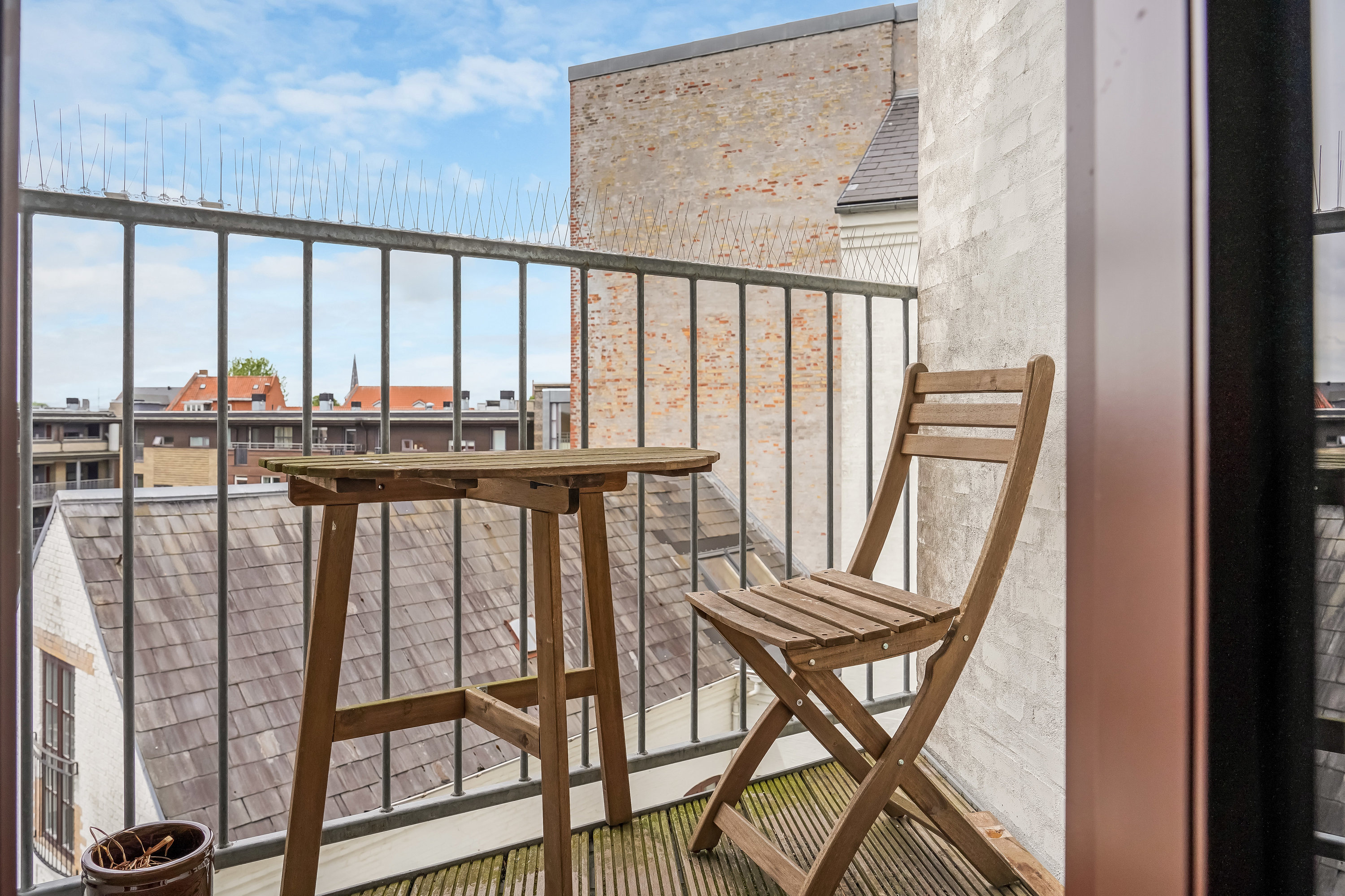 Fremhævet terrasse billede i fuldskærmstilstand. Billede af Pantheonsgade 8, 3. th., 5000 Odense C