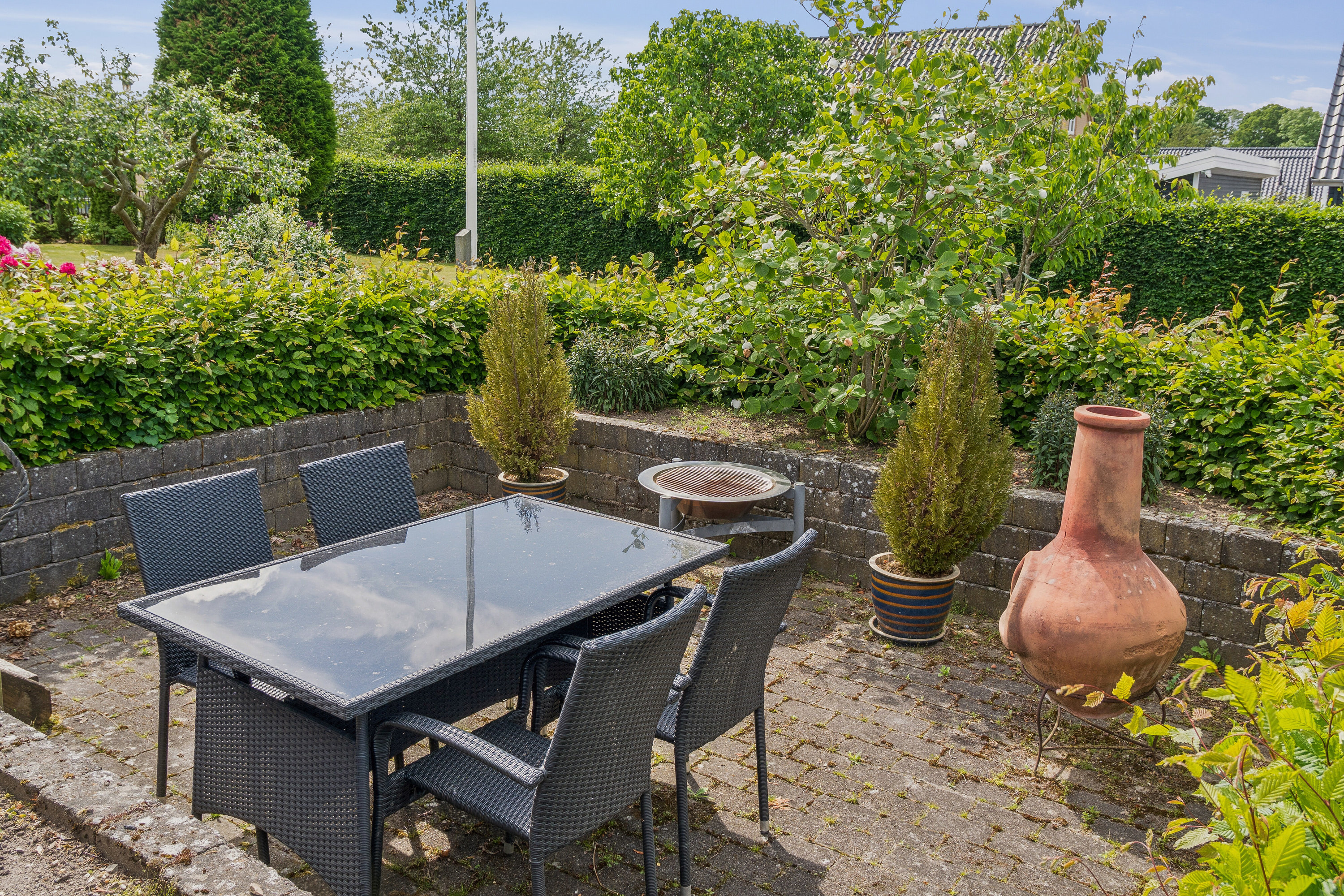 Fremhævet terrasse billede i fuldskærmstilstand. Billede af Kirkeløkken 10, Nørre Søby, 5792 Årslev