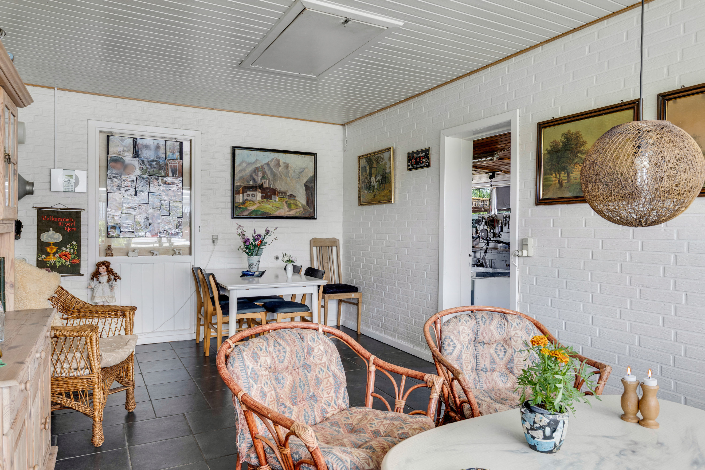 Fremhævet stue billede i fuldskærmstilstand. Billede af Rantzausvænget 10, Visby, 6261 Bredebro