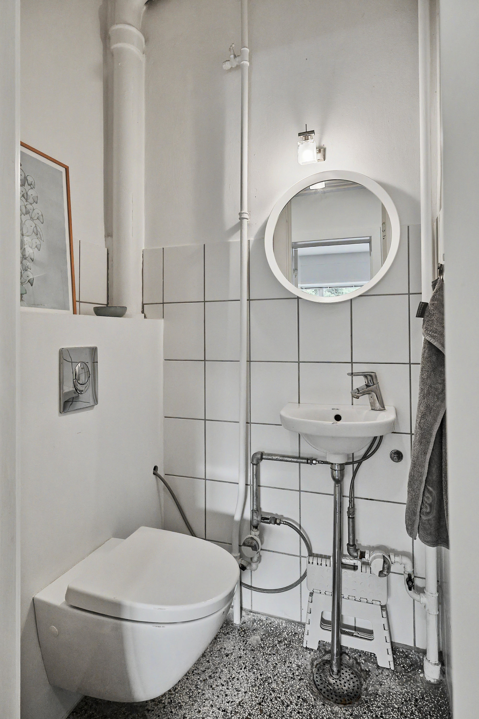 Fremhævet wc billede i fuldskærmstilstand. Billede af Vesterbrogade 31, 1. th., 8000 Aarhus C