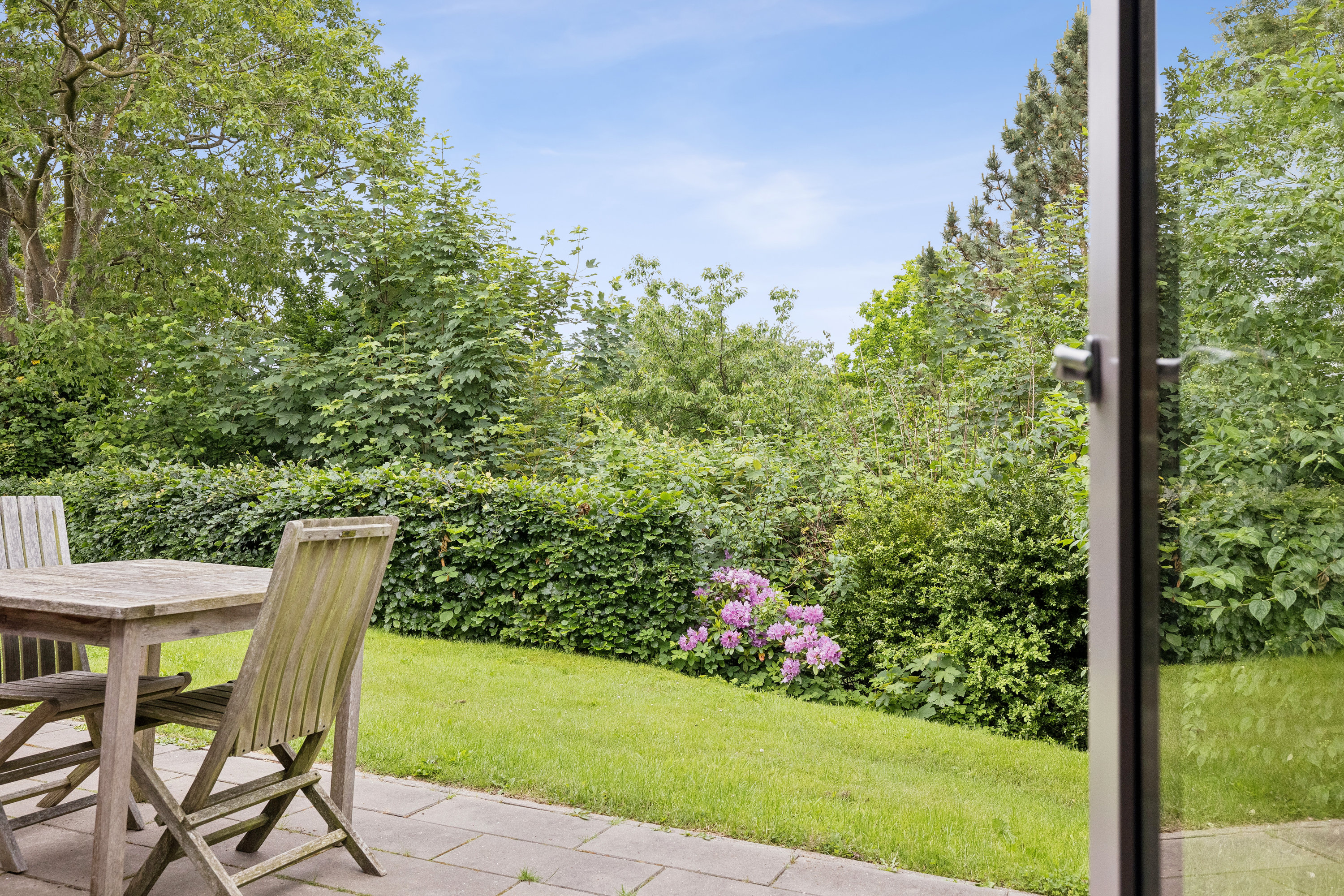 Fremhævet terrasse billede i fuldskærmstilstand. Billede af Gyvelvej 6, 8800 Viborg