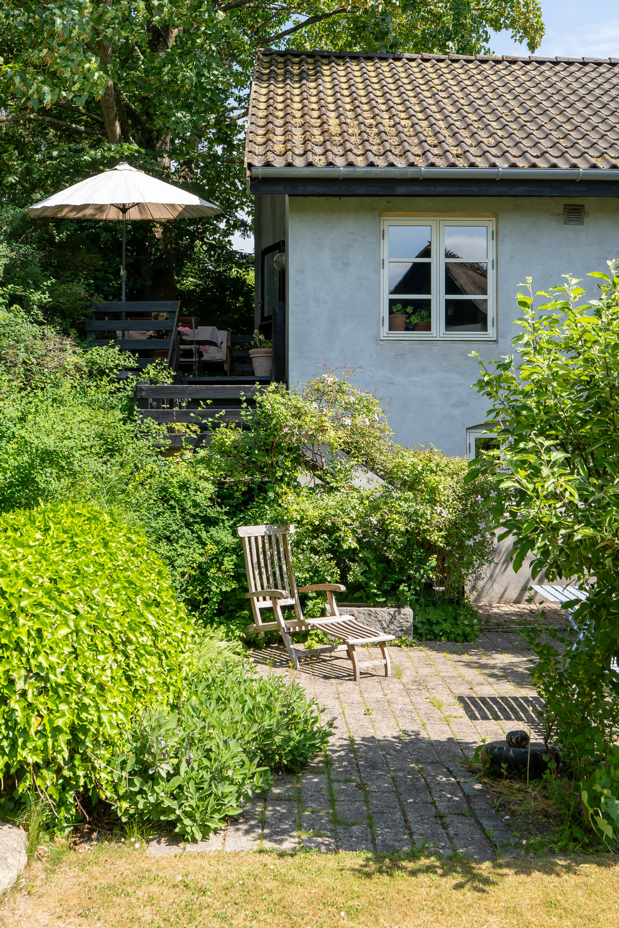 Fremhævet terrasse billede i fuldskærmstilstand. Billede af Lystrupvej 45, 3550 Slangerup