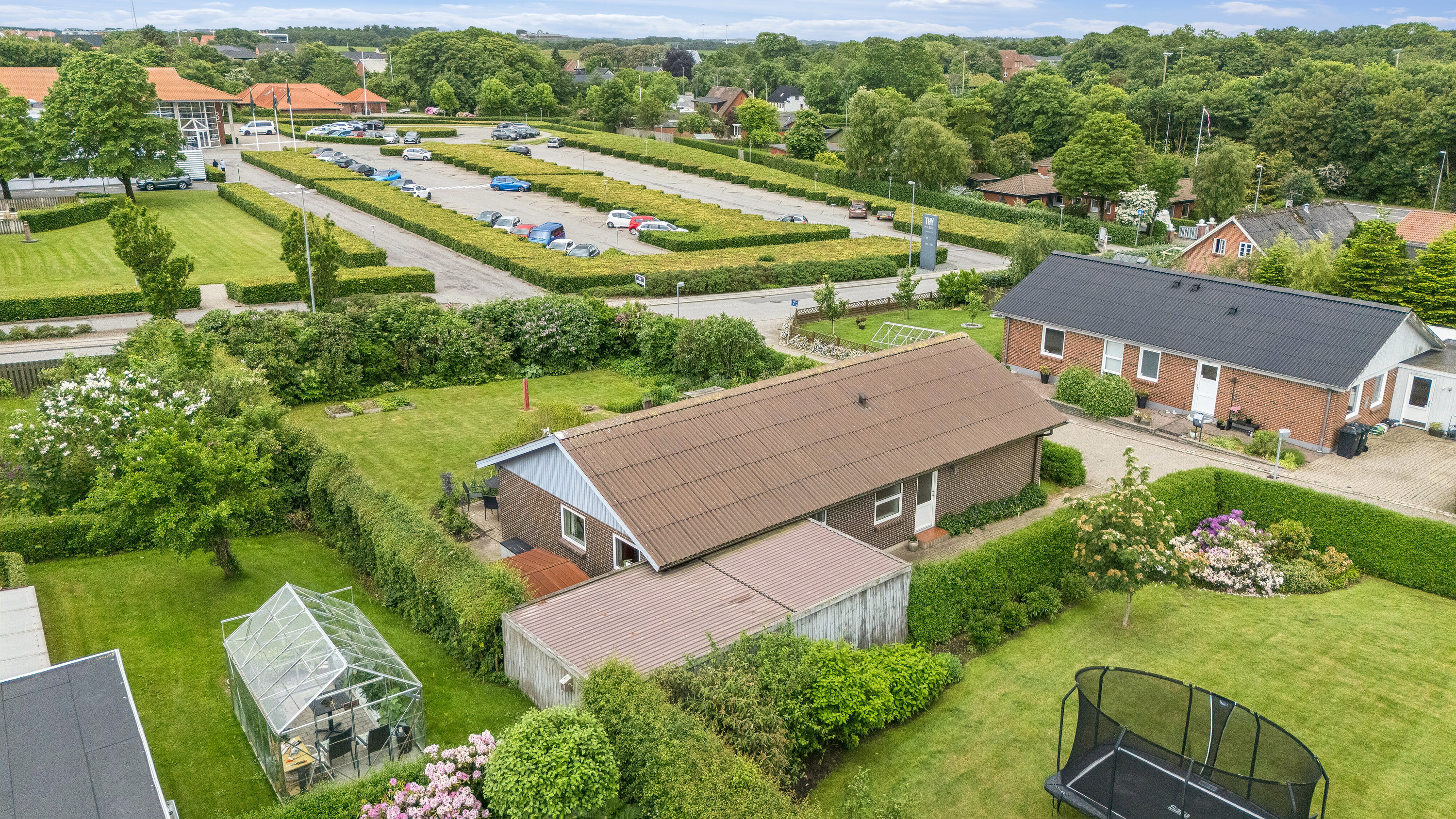 Fremhævet luftfoto billede i fuldskærmstilstand. Billede af Tilstedvej 72, Tilsted, 7700 Thisted