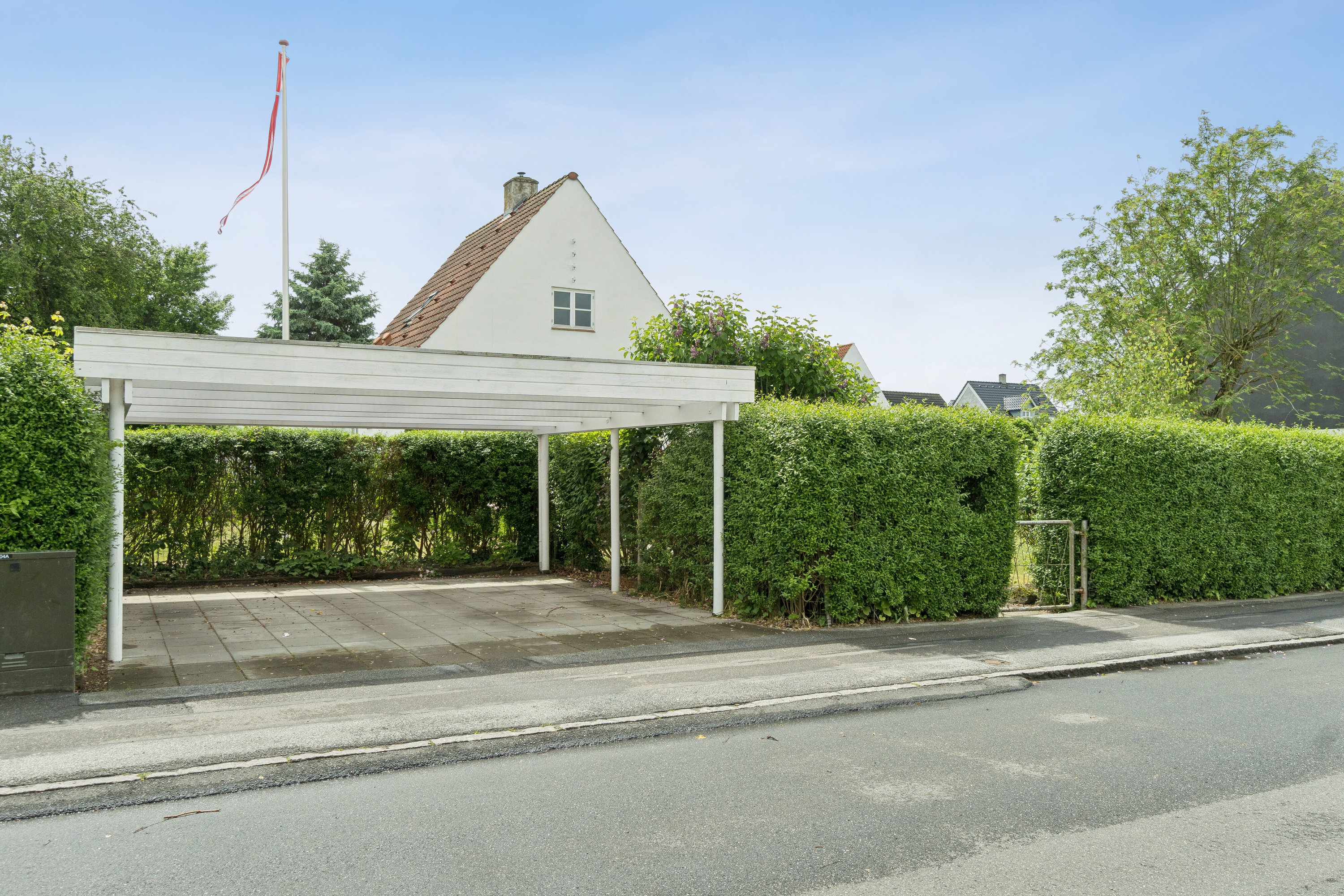 Fremhævet set fra vejen billede i fuldskærmstilstand. Billede af Fixvej 20, 4700 Næstved