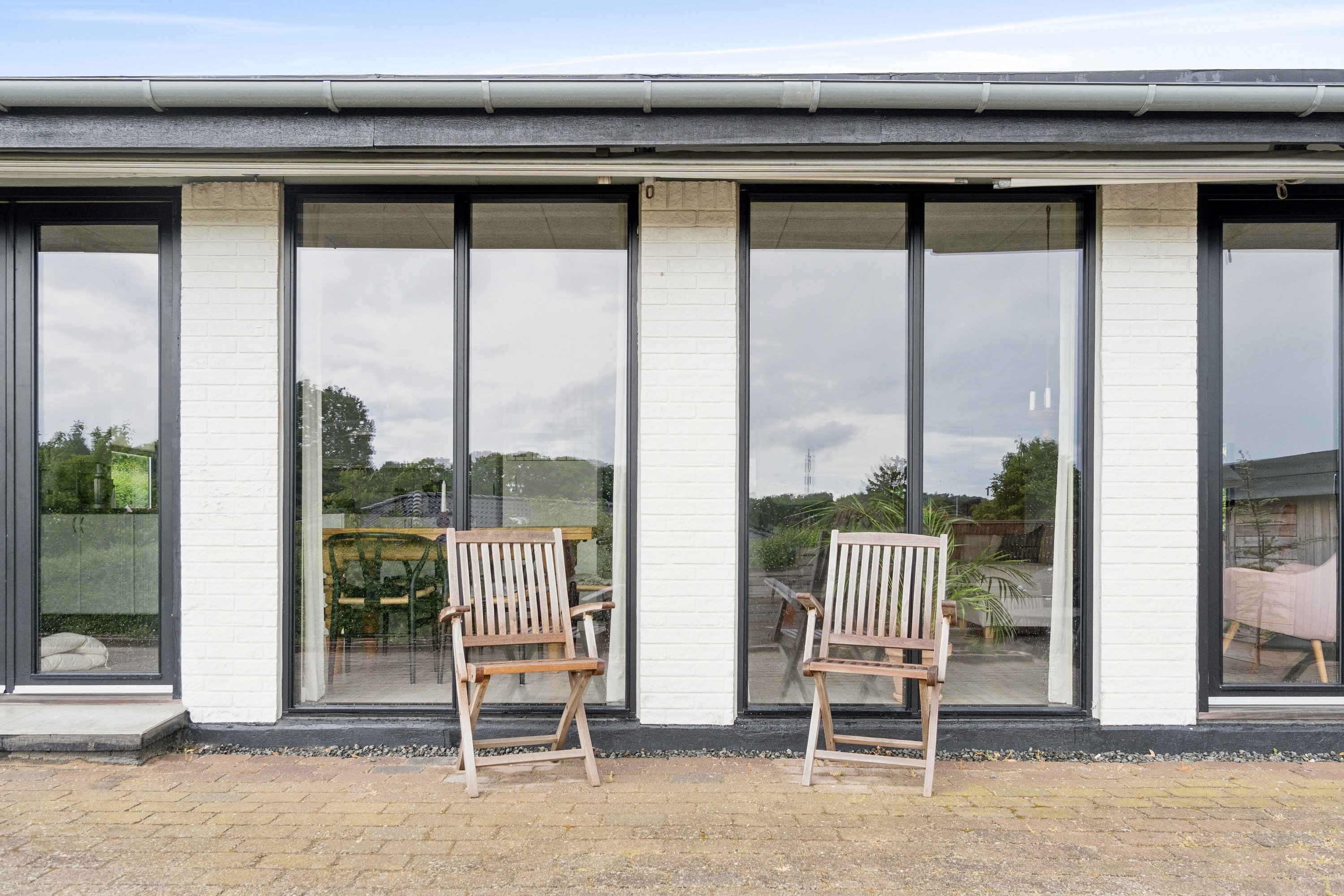 Fremhævet overdækket terrasse billede i fuldskærmstilstand. Billede af K F Ulrichsvej 12, Kregme, 3300 Frederiksværk