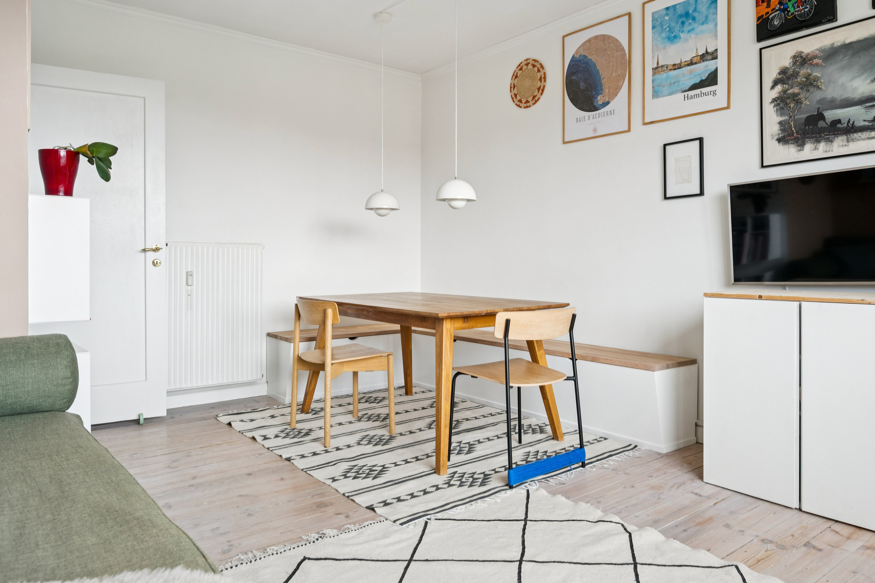 Fremhævet stue billede i fuldskærmstilstand. Billede af Prisholmvej 3, 2. th., 2500 Valby