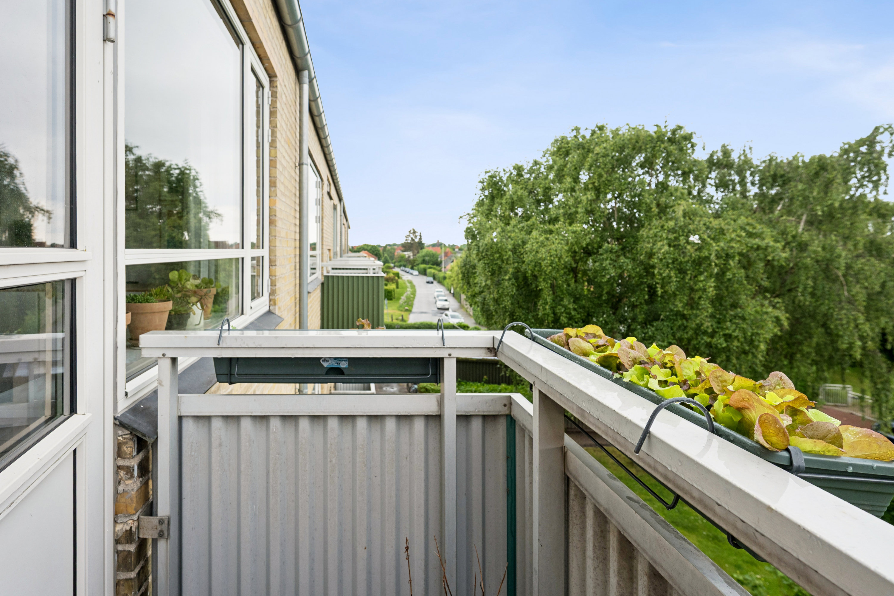 Fremhævet altan billede i fuldskærmstilstand. Billede af Prisholmvej 3, 2. th., 2500 Valby