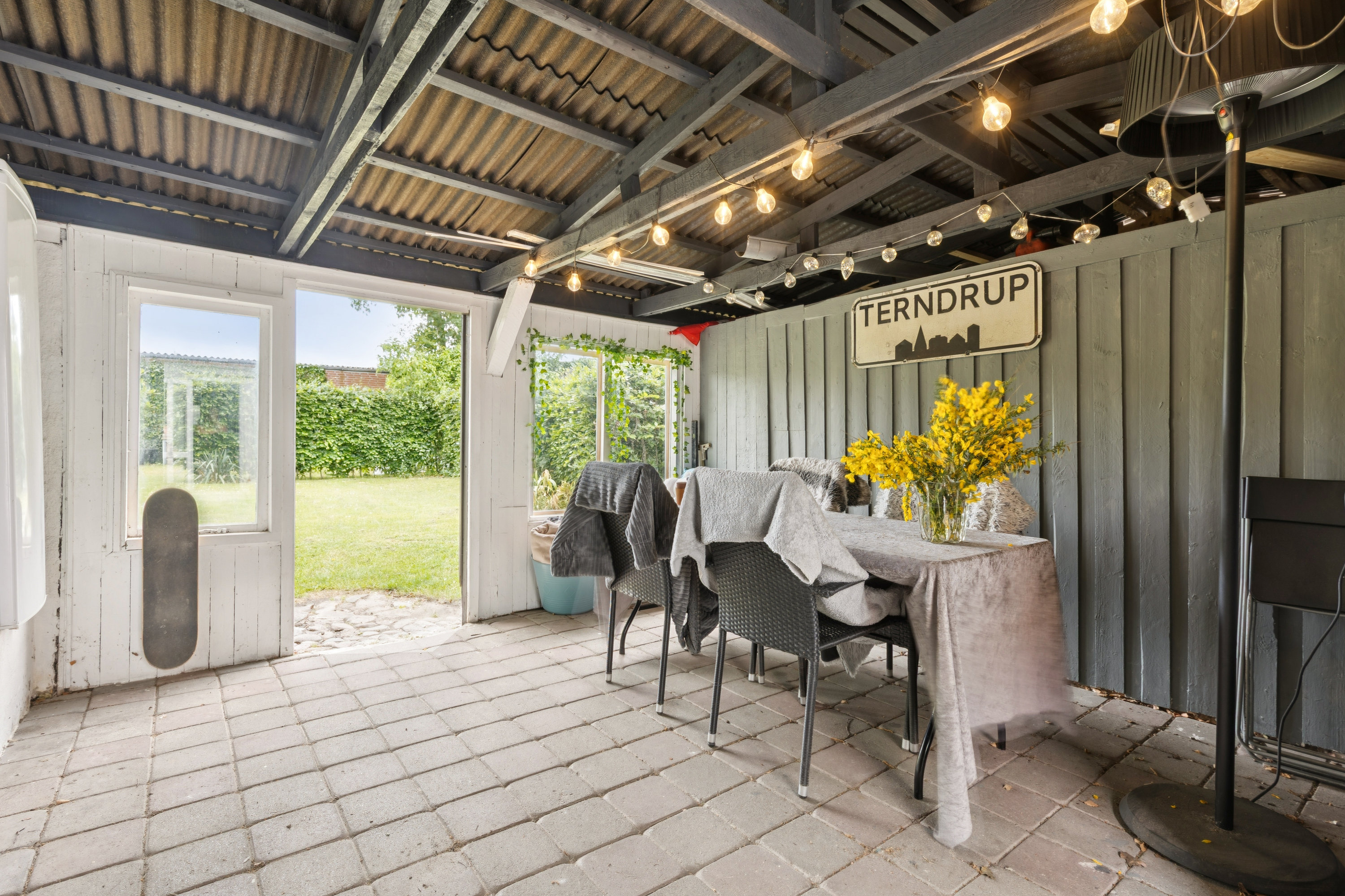 Fremhævet terrasse billede i fuldskærmstilstand. Billede af Østergade 86A, 5610 Assens