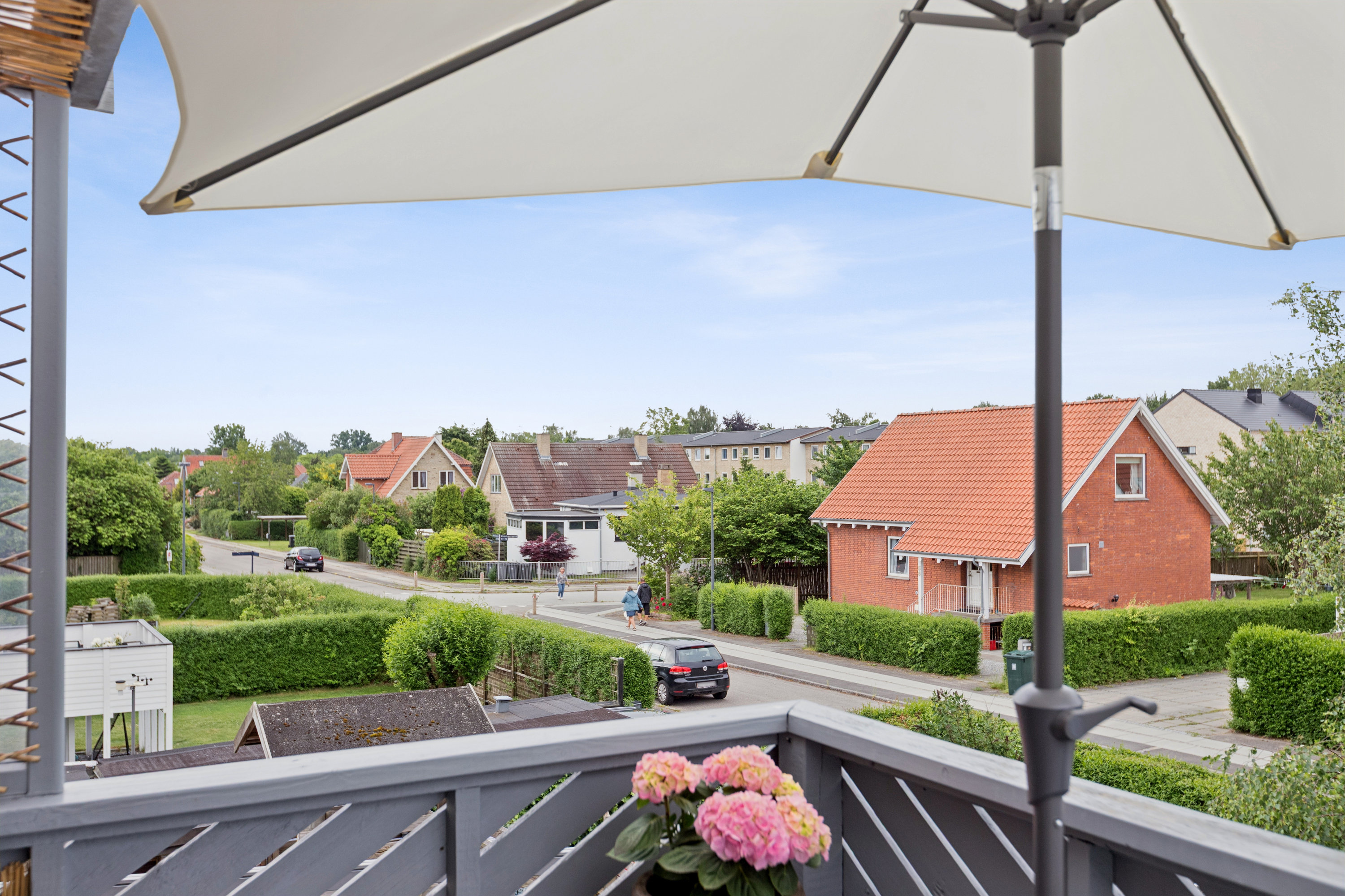 Fremhævet terrasse billede i fuldskærmstilstand. Billede af Humlehaven 57, 1., 2500 Valby