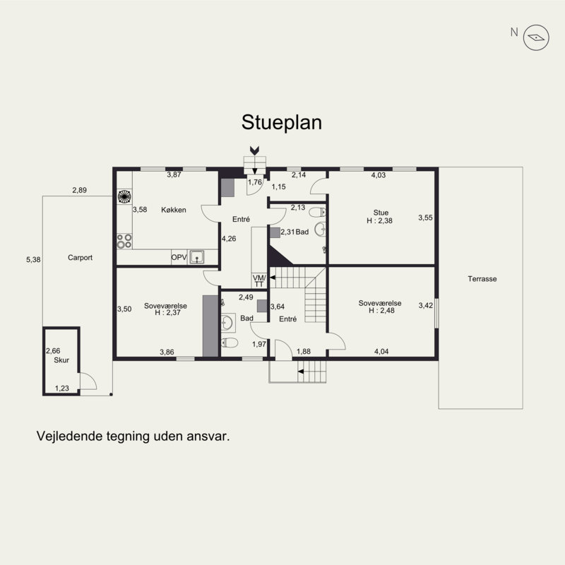 Plantegninger billede af Smallegade 2a, 6400 Sønderborg