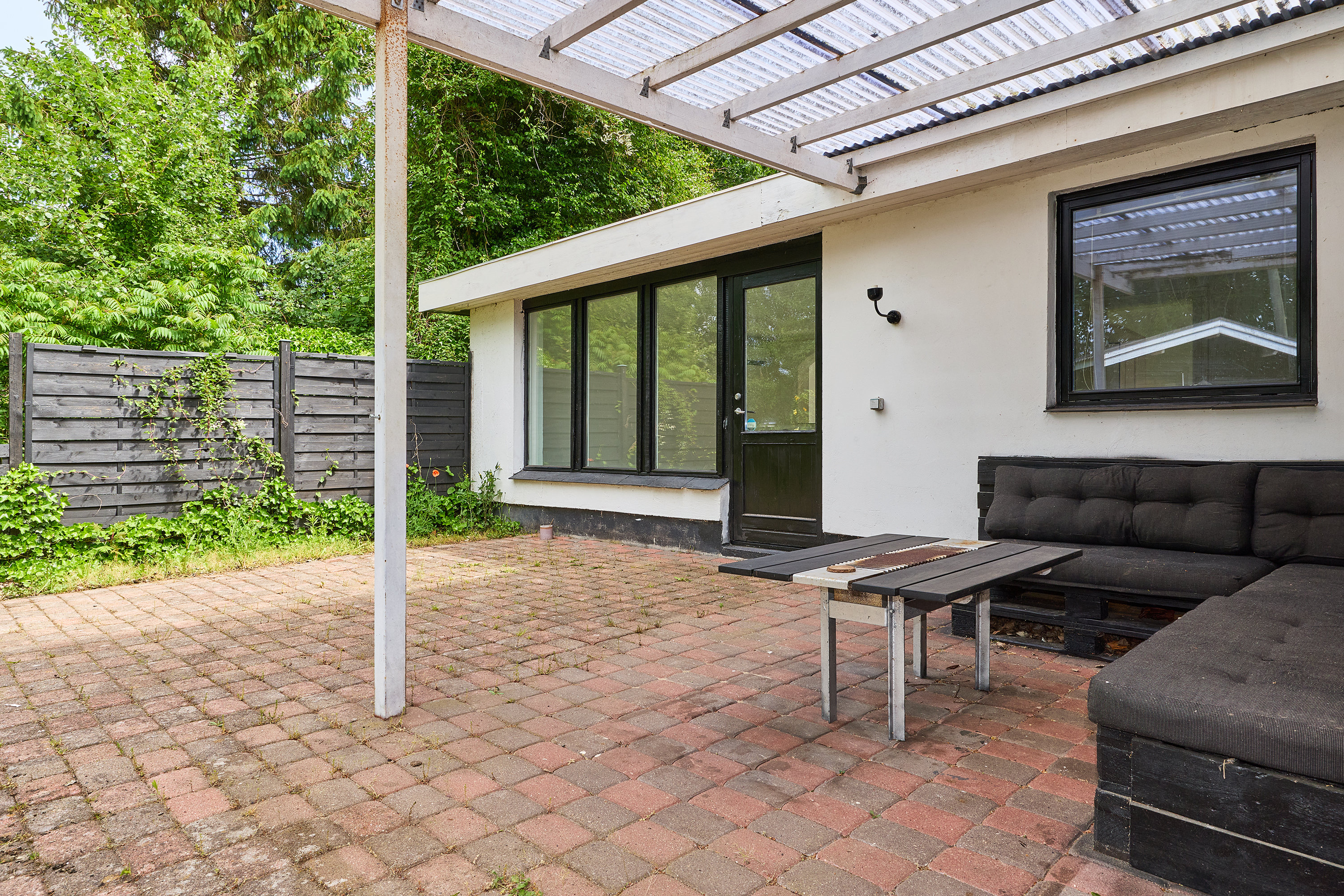 Fremhævet terrasse billede i fuldskærmstilstand. Billede af Gammel Kulhusvej 118, Skoven, 3630 Jægerspris