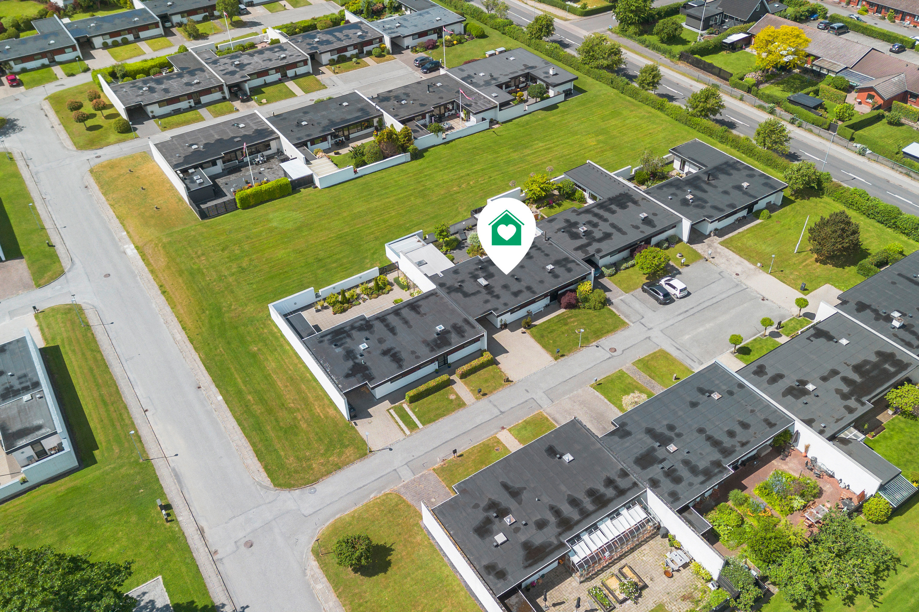 Fremhævet område billede i fuldskærmstilstand. Billede af Romerparken 30, Tved, 6000 Kolding