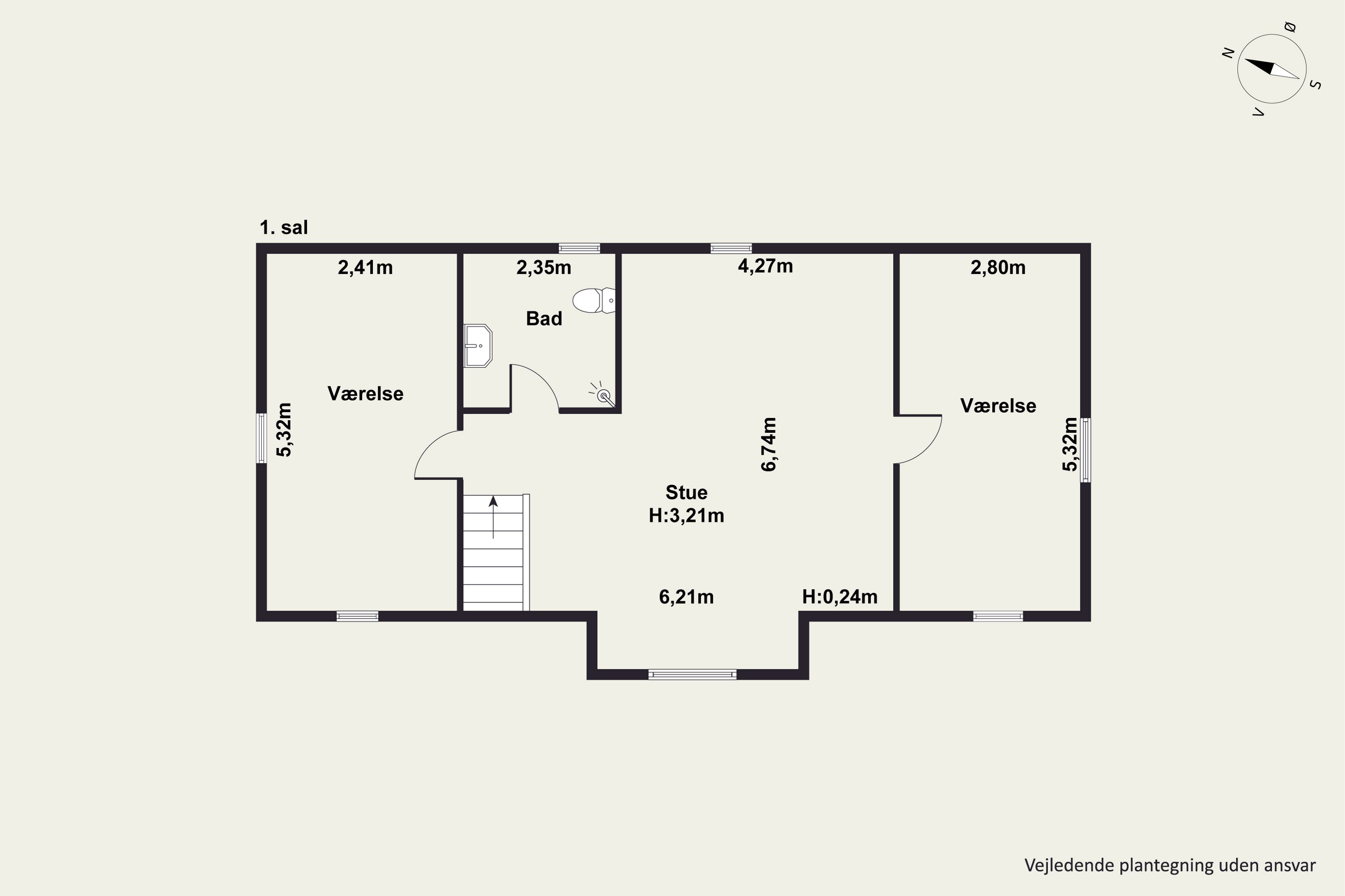 Plantegninger billede af Gl Kirkevej 17, Vejlby, 8961 Allingåbro