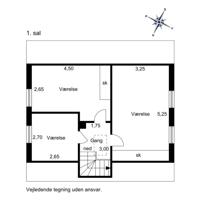 Plantegninger billede af Kastanienborgvej 31, 2650 Hvidovre