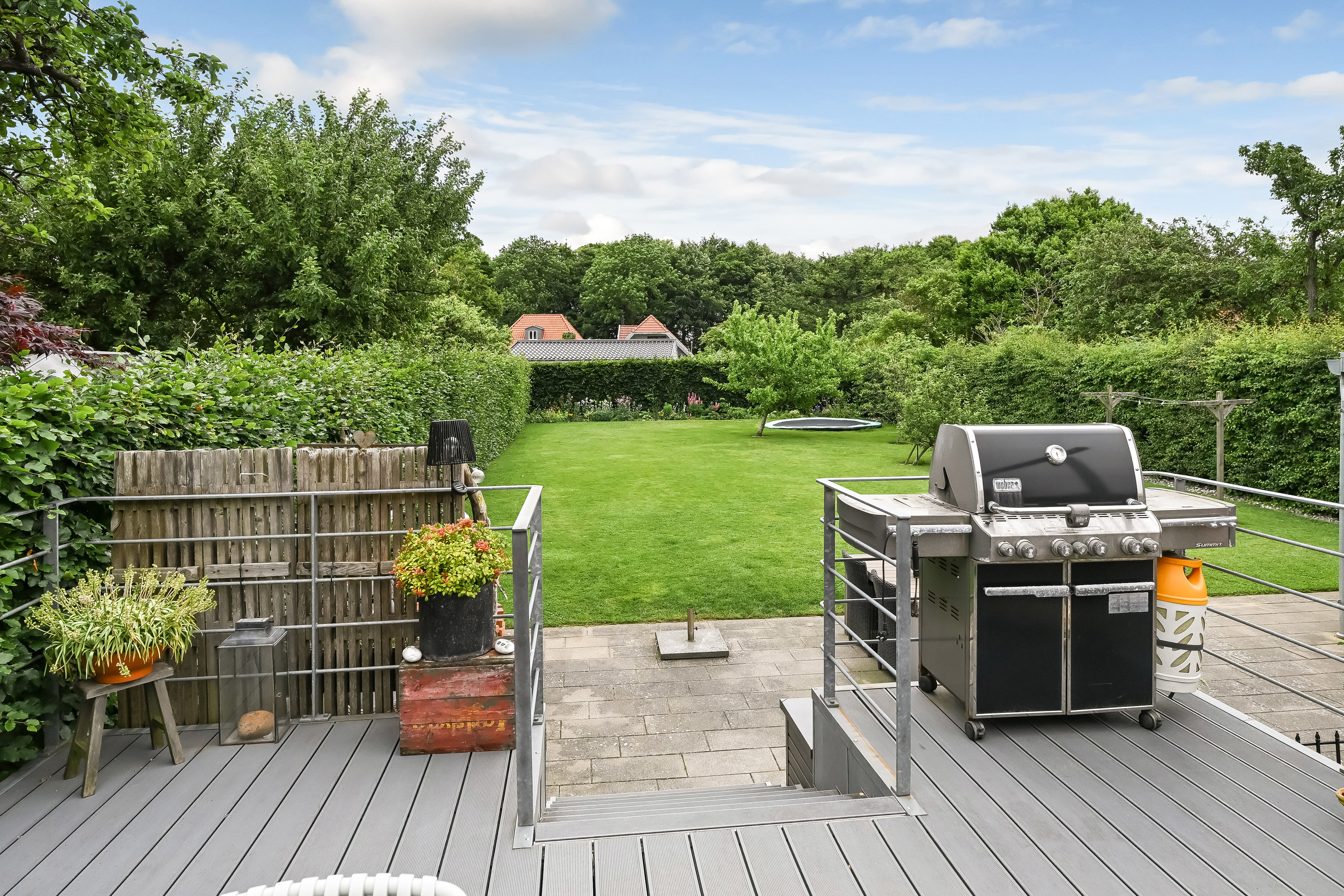 Fremhævet terrasse billede i fuldskærmstilstand. Billede af Søndervinge 3, 6700 Esbjerg