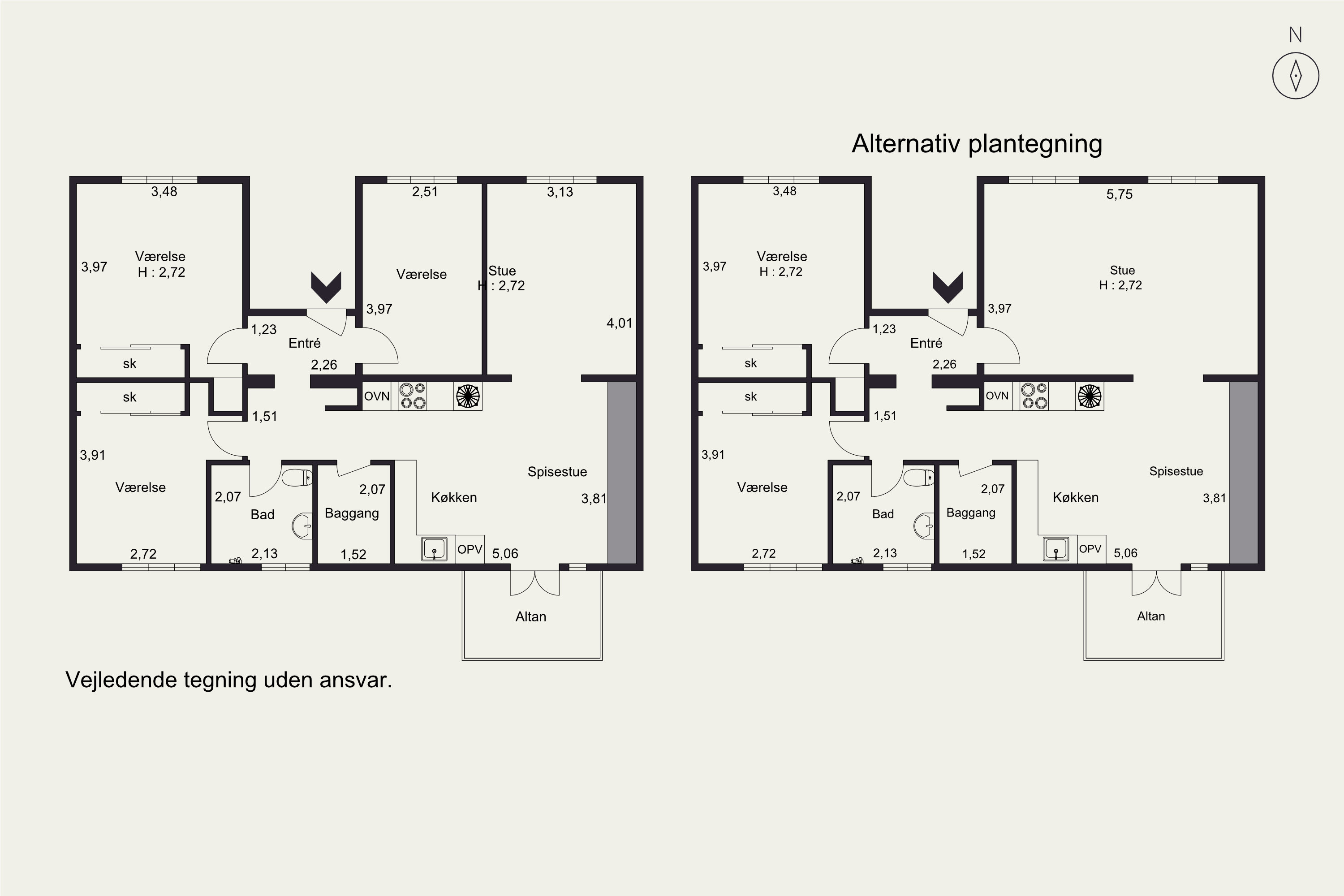 Plantegninger billede af Niels Juels Gade 9, 1., Trøjborg, 8200 Aarhus N