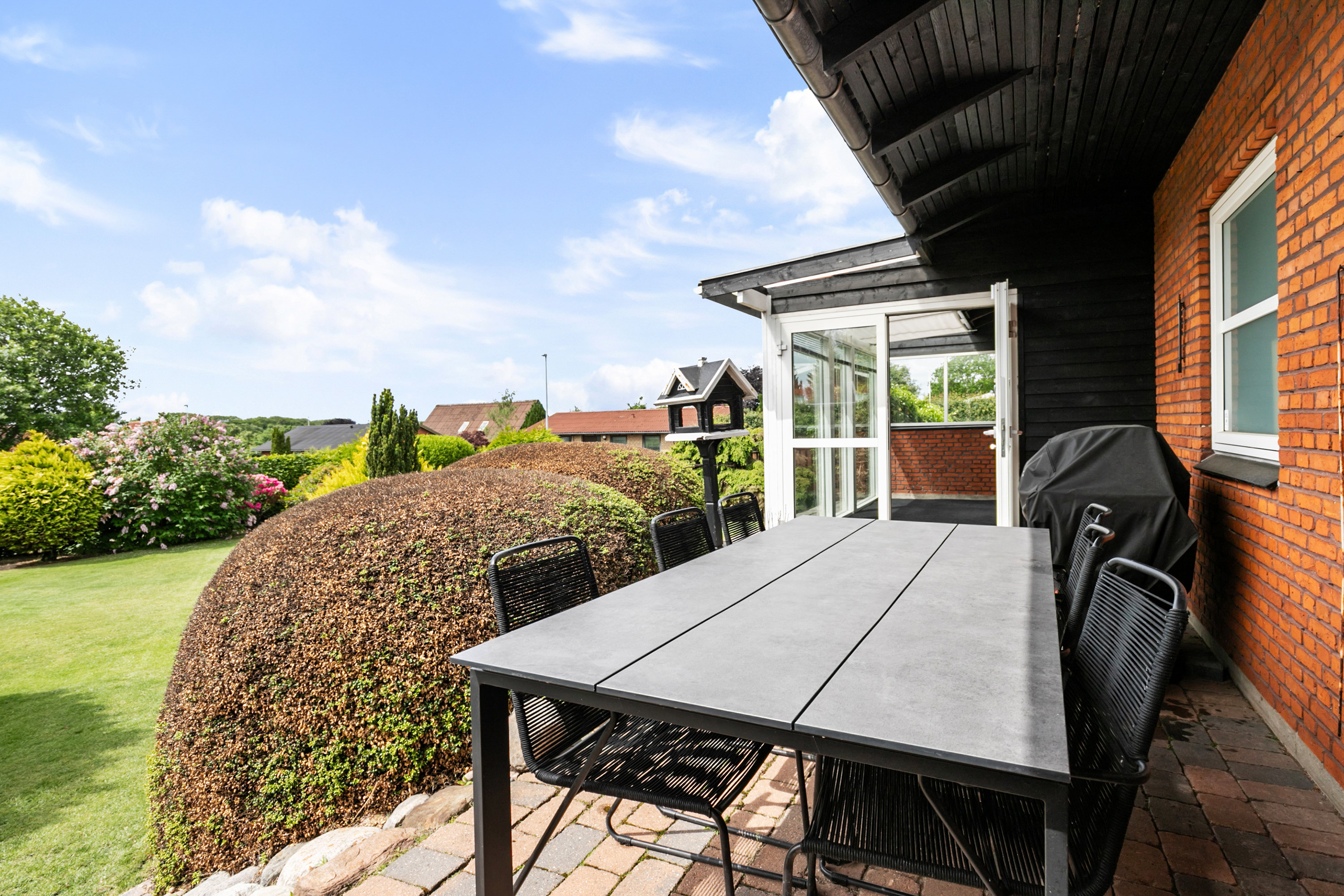 Fremhævet terrasse billede i fuldskærmstilstand. Billede af Olufsgade 34, 9700 Brønderslev