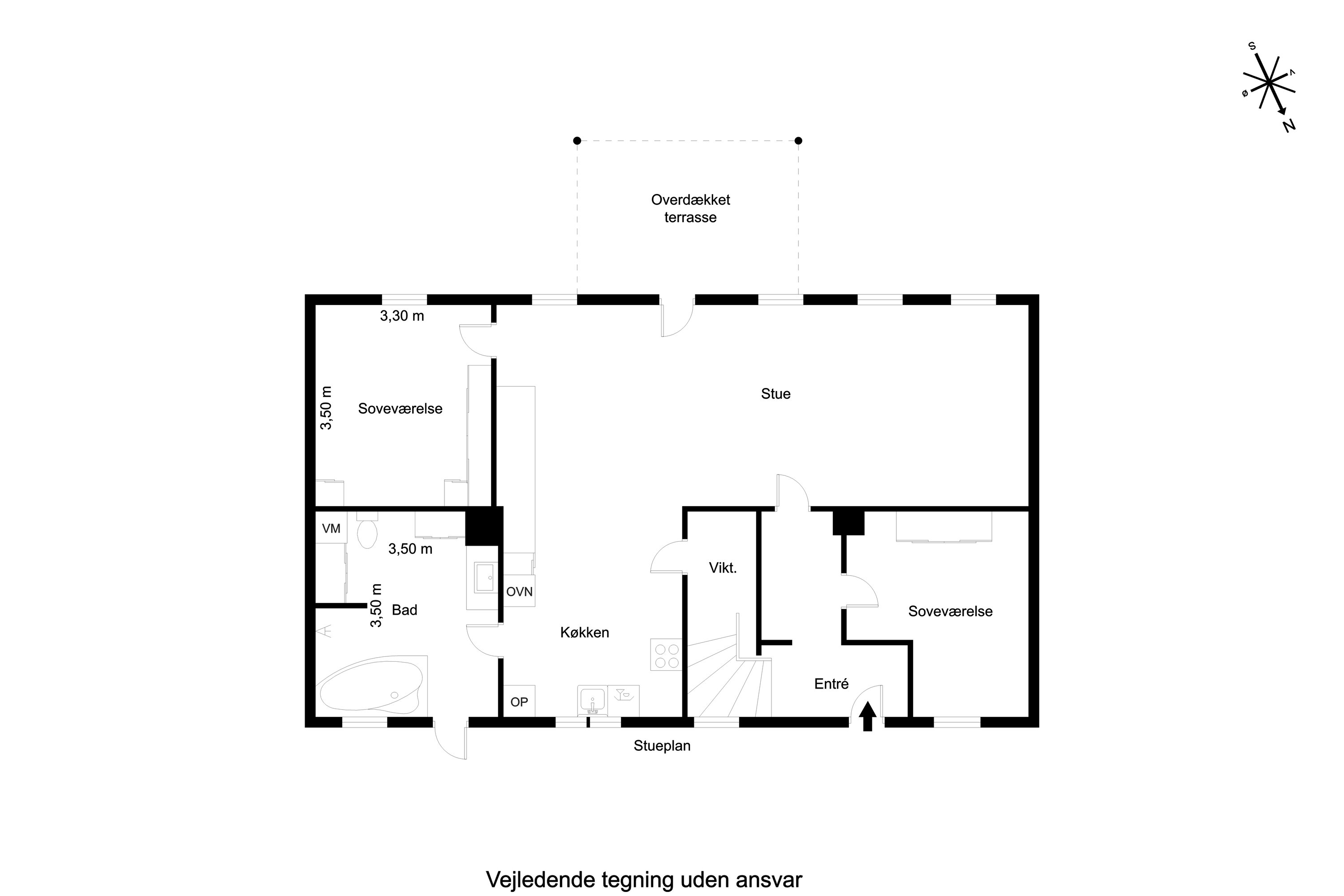 Plantegninger billede af Egvadvej 15, Foersum, 6880 Tarm