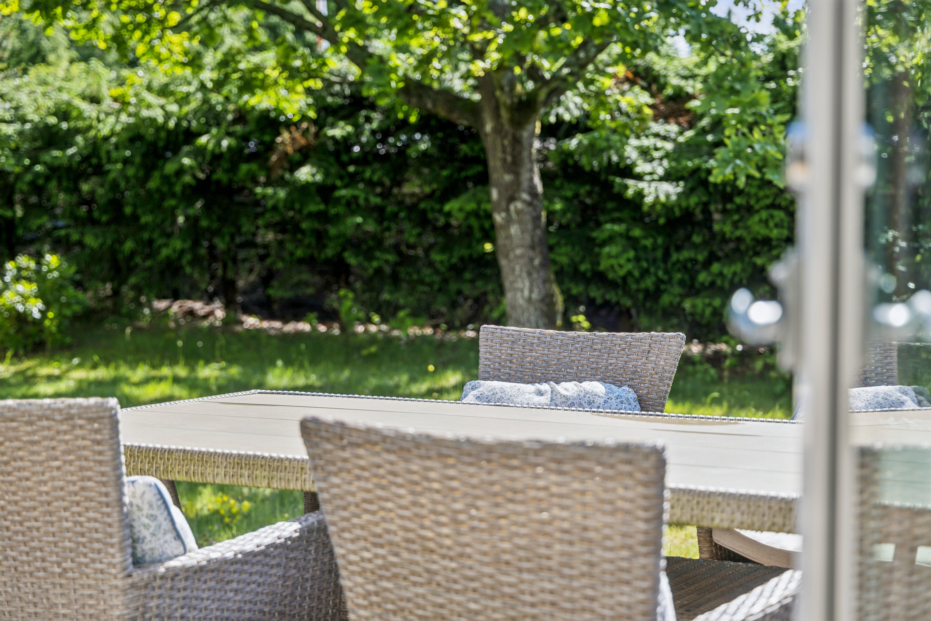Fremhævet terrasse billede i fuldskærmstilstand. Billede af Jupitervej 12, Gl Bisnap, 9370 Hals