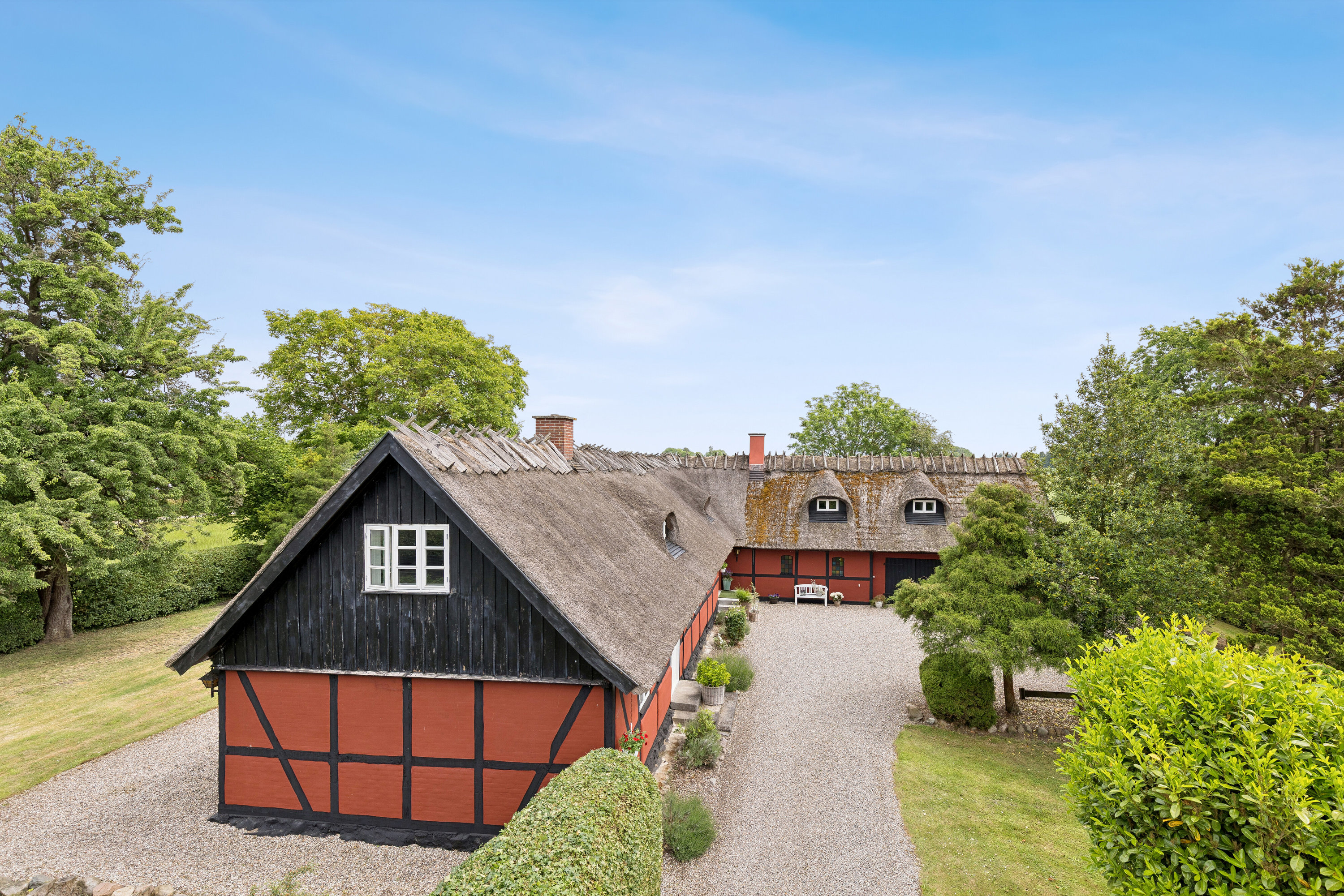 Fremhævet set fra vejen billede i fuldskærmstilstand. Billede af Langetoftevej 1, Agerup, 4700 Næstved
