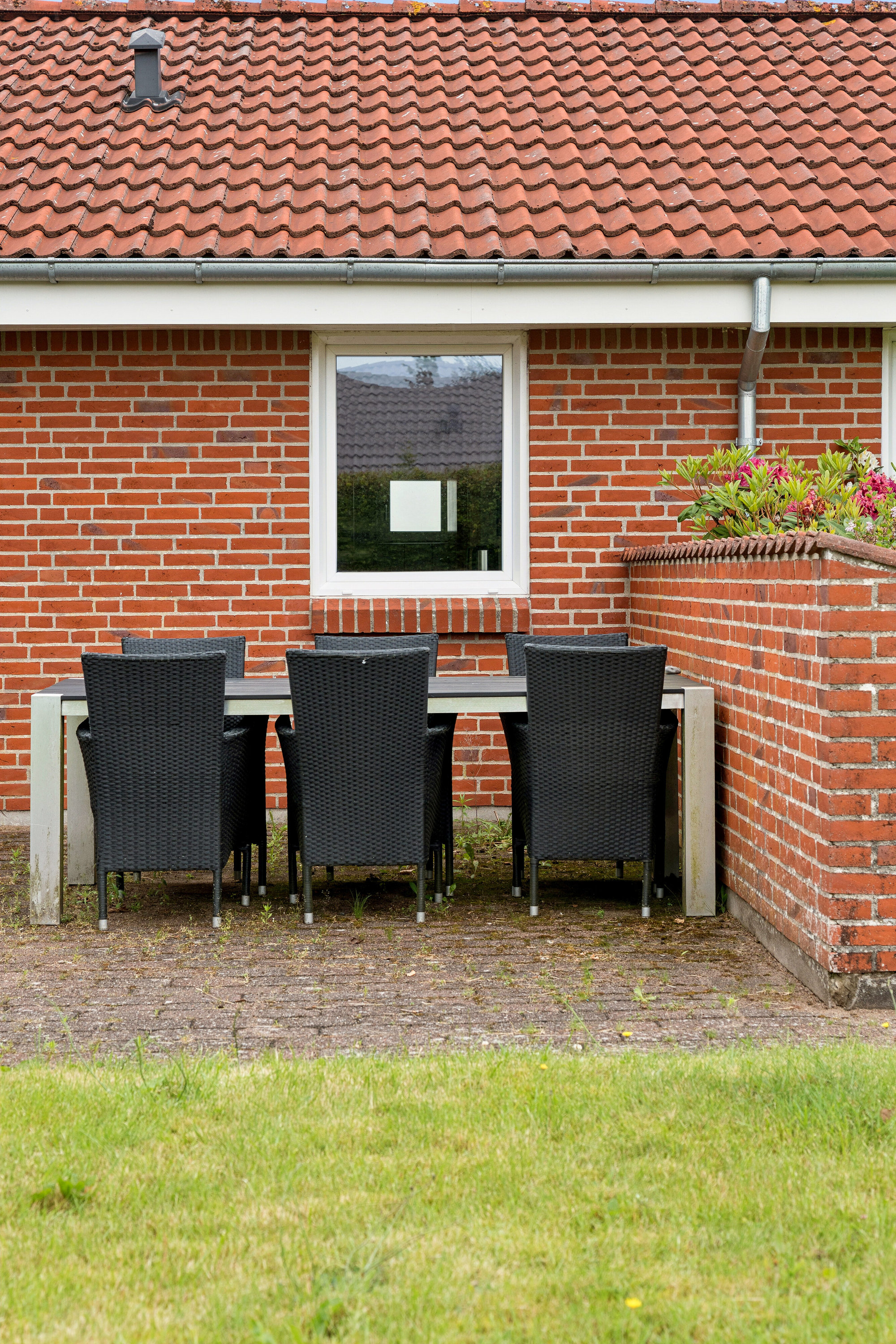 Fremhævet terrasse billede i fuldskærmstilstand. Billede af Flintemarken 27, 7190 Billund