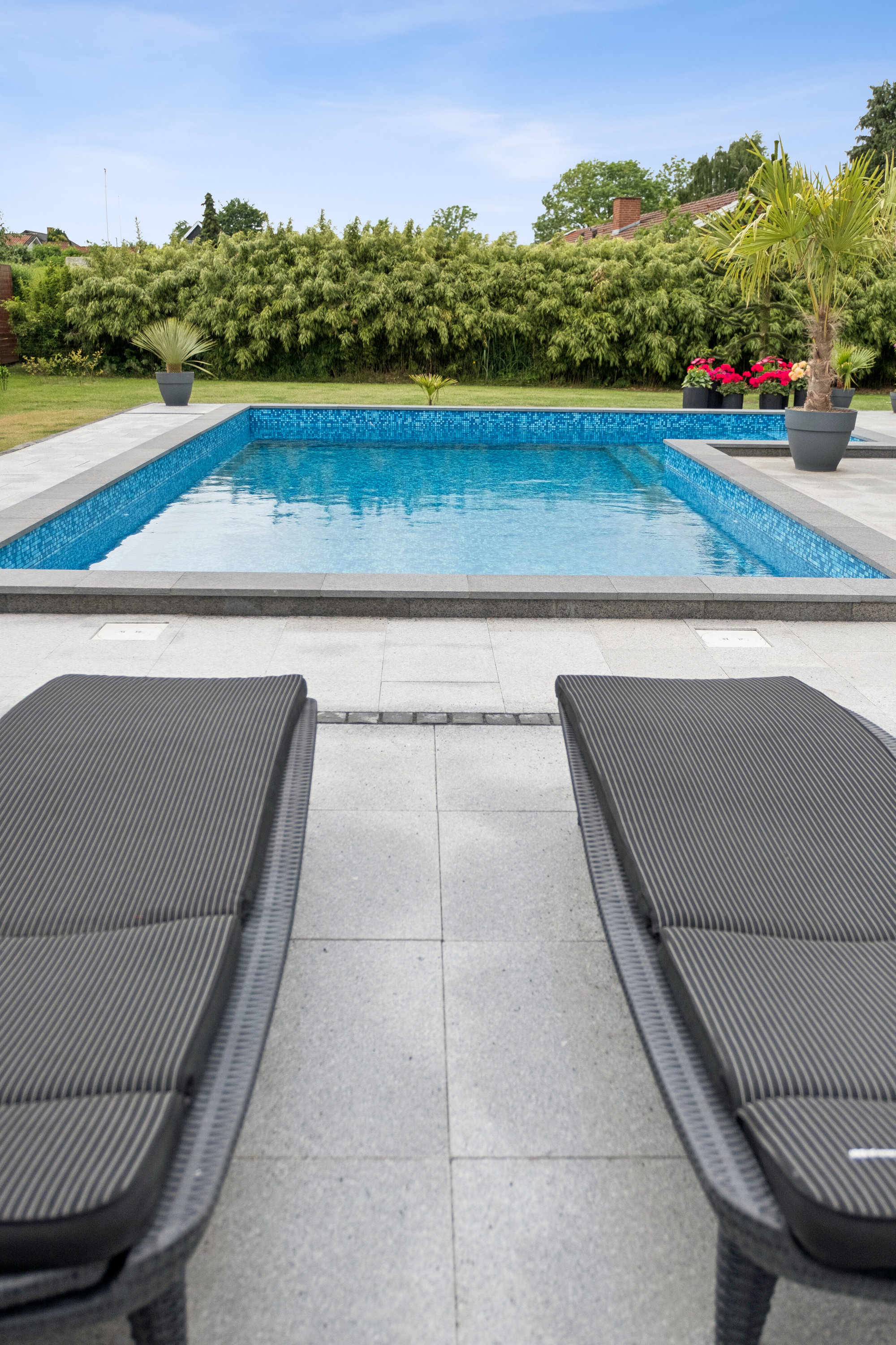 Fremhævet swimmingpool billede i fuldskærmstilstand. Billede af Vestervej 6, Fensmark, 4684 Holmegaard
